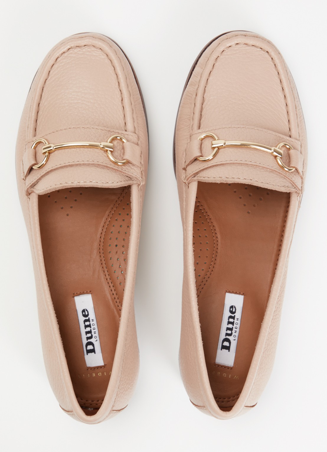 Dune London Wide Fit Glenny loafer - detail 3 roze