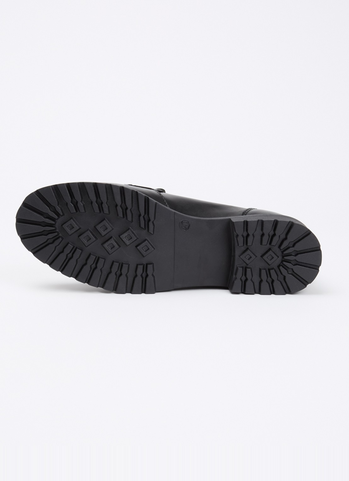 Dune London Wide Fit Gracelyn loafer van leer - detail 5 zwart