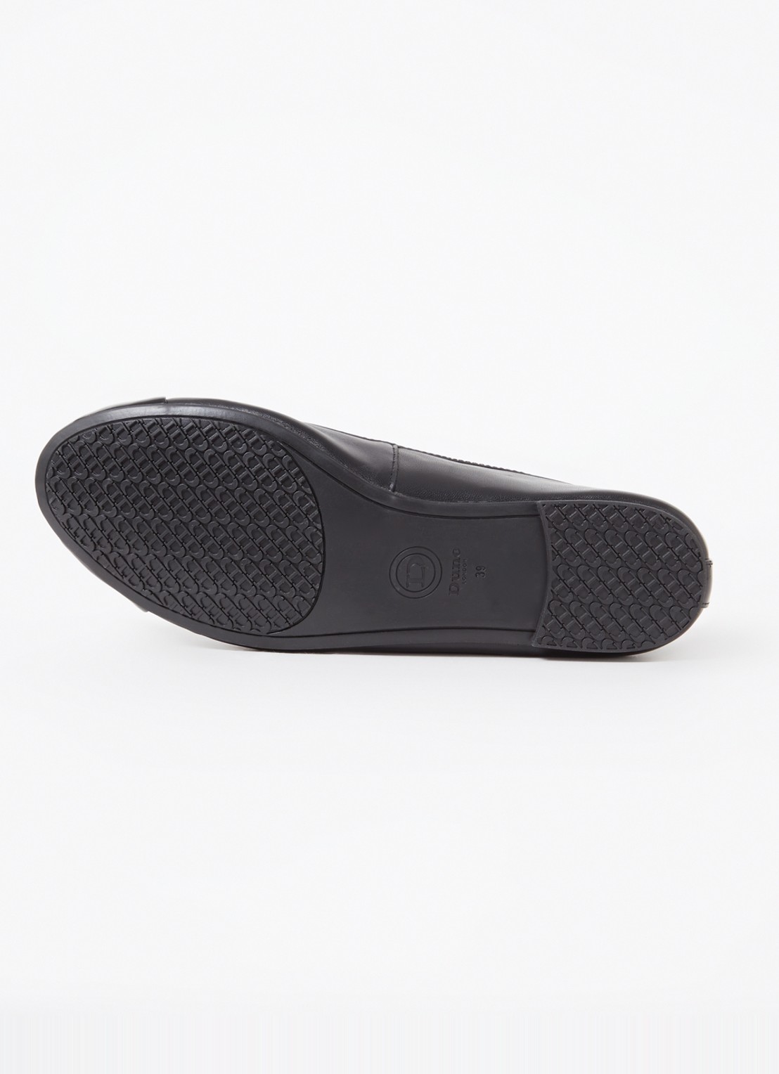 Dune London Wide Fit Hallo ballerina met strikdetail - detail 4 glans