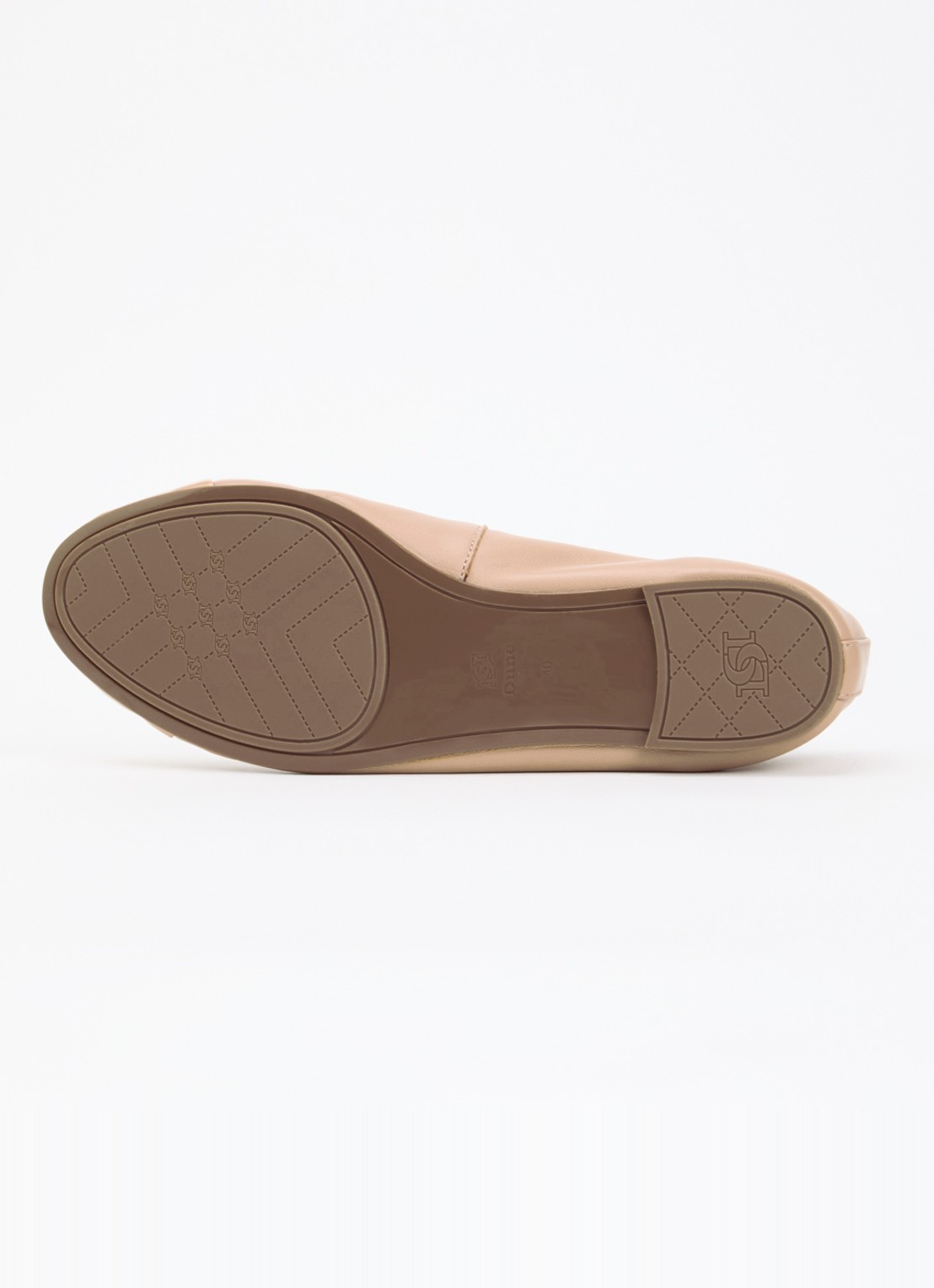 Dune London Wide Fit Hallo ballerina met strikdetail - detail 4 oudroze