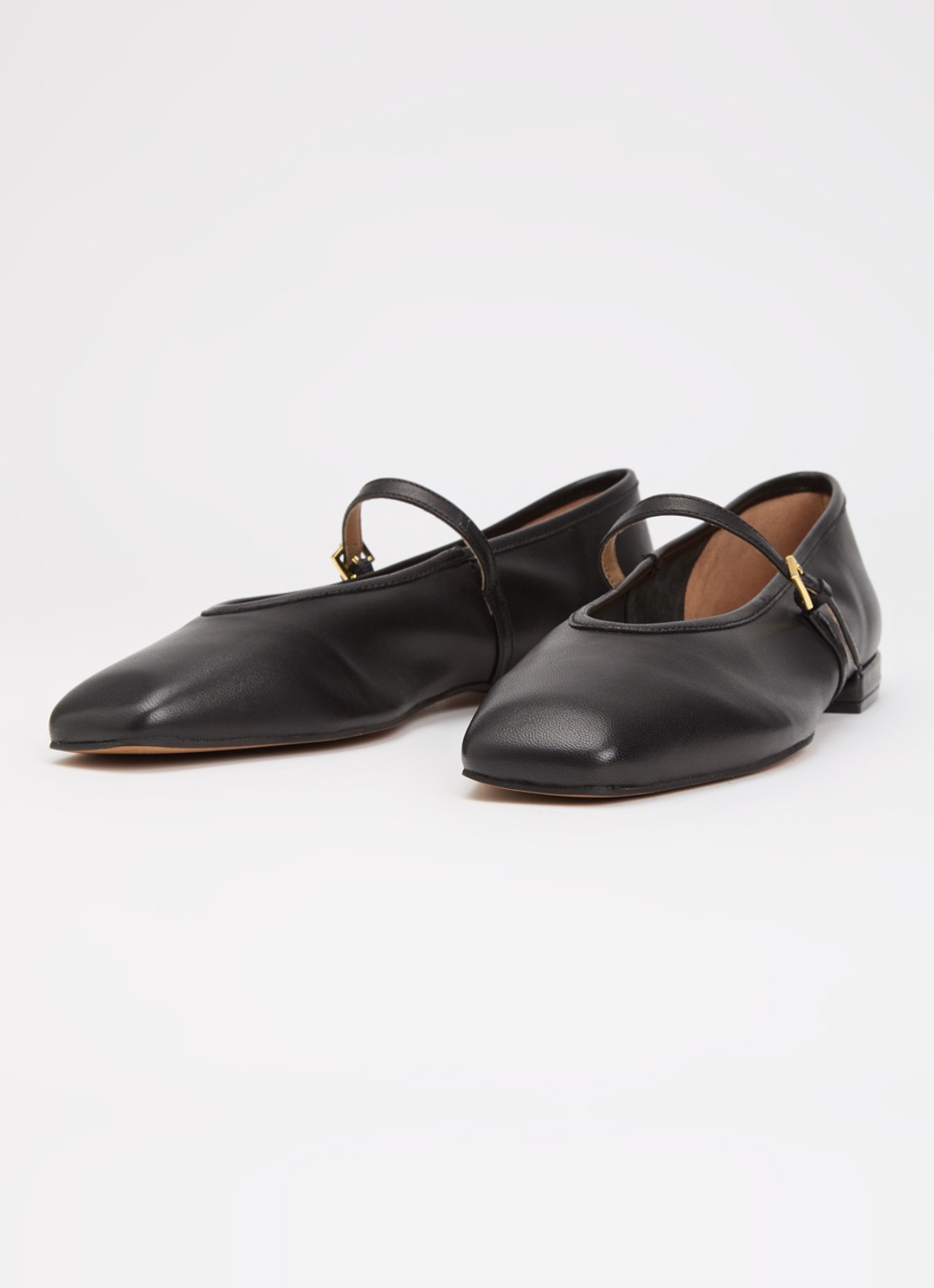 Dune London Wide Fit Hearthrob ballerina - detail 3 zwart