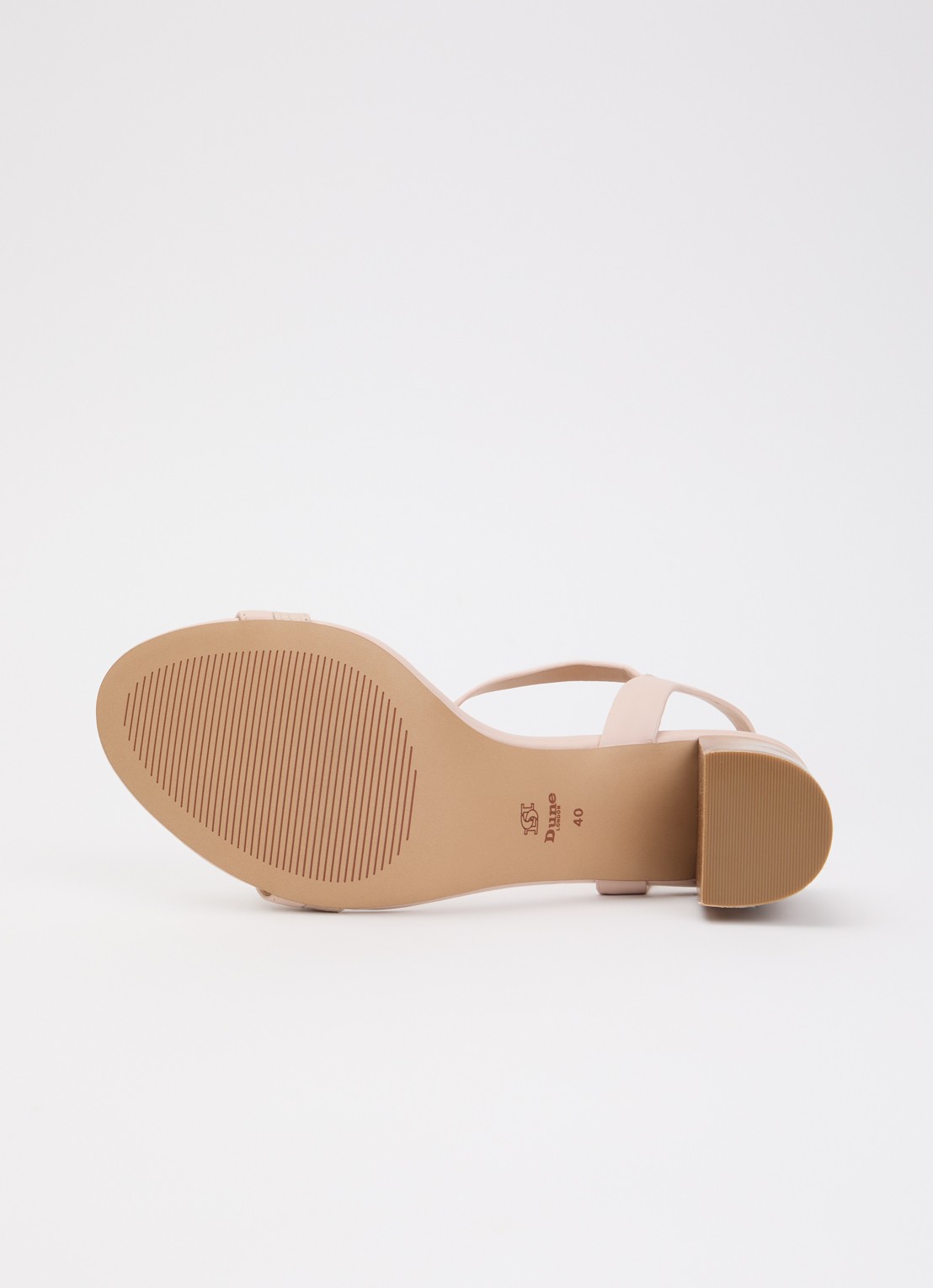 Dune London Wide Fit Jaycie sandalette van leer - detail 5 oudroze