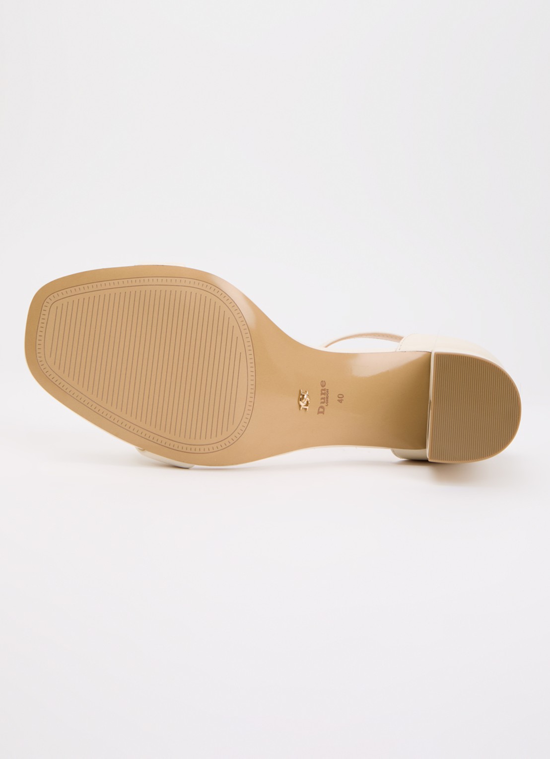 Dune London Wide Fit Melins sandalette - detail 5 ivoor