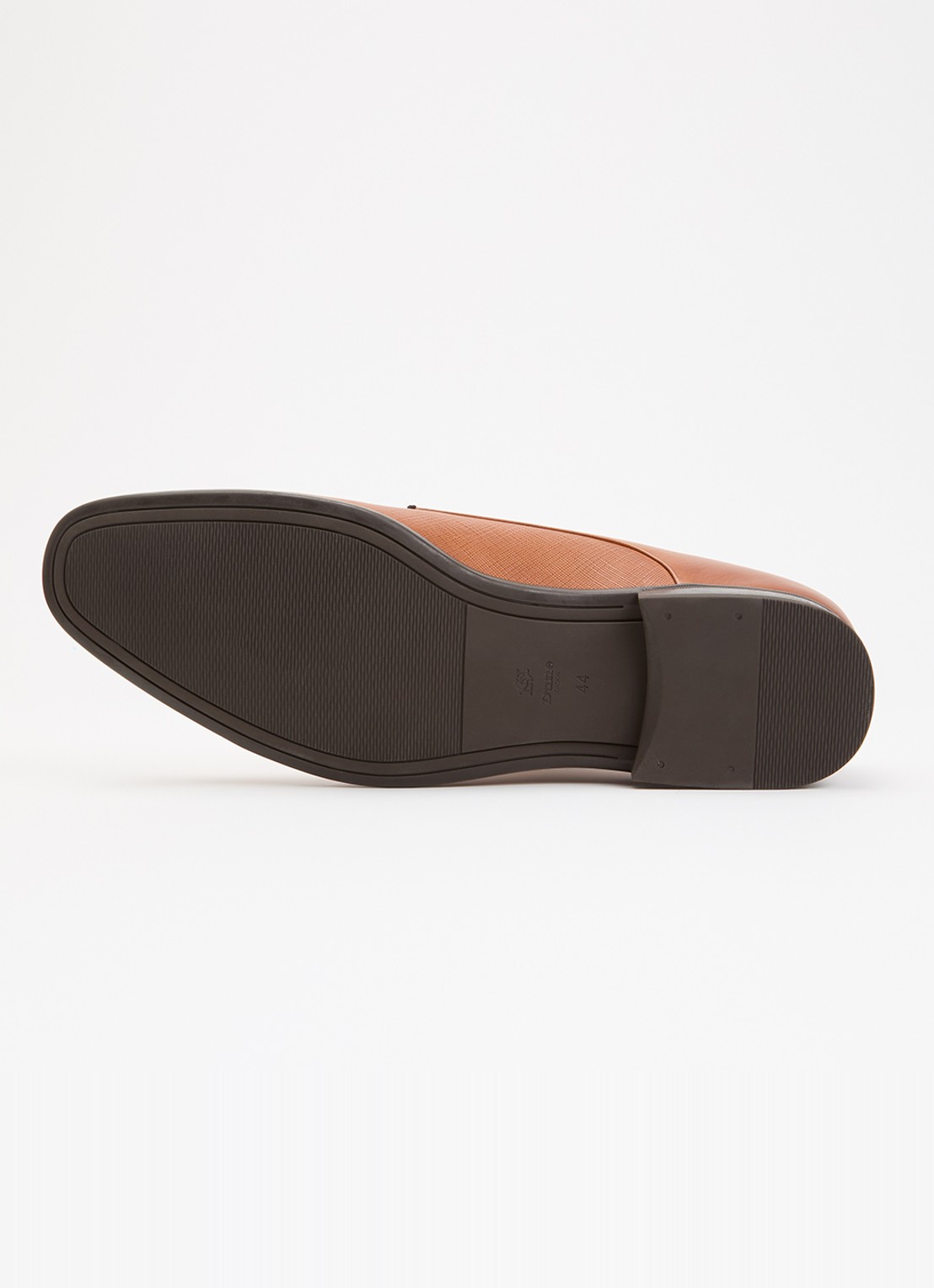 Dune London Wide Fit Saffi veterschoen van leer - detail 5 bruin