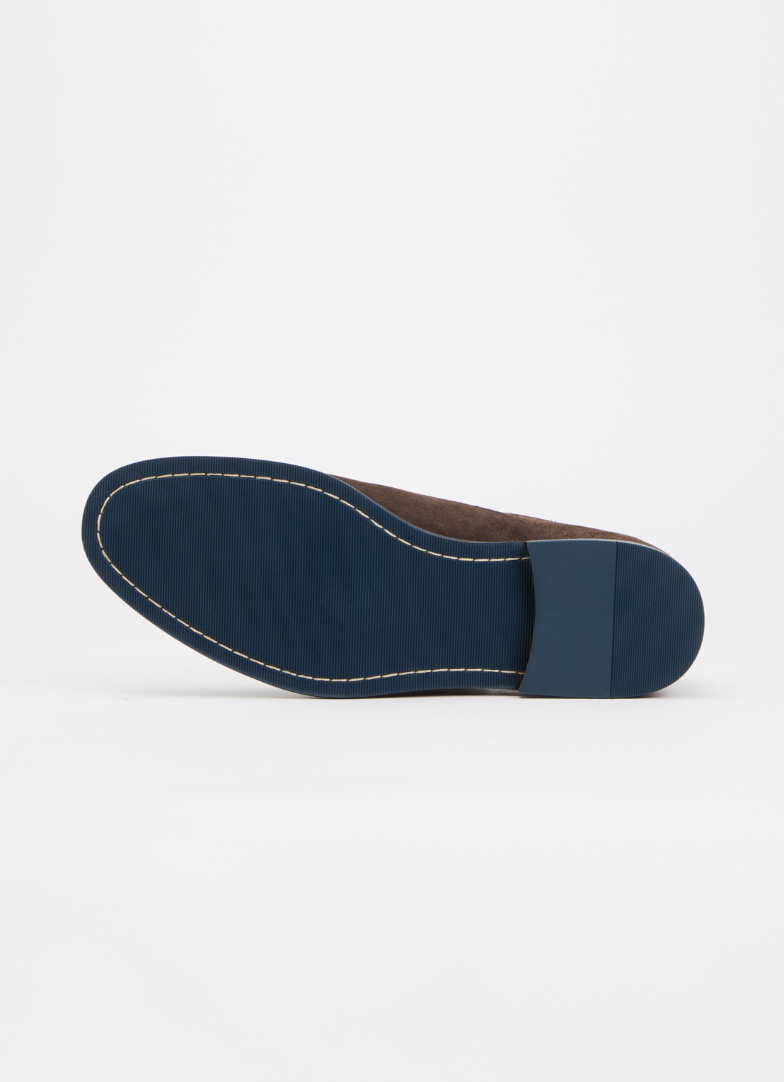Dune London Wide Fit Stanlakes veterschoen van suède - detail 4 donkerbruin