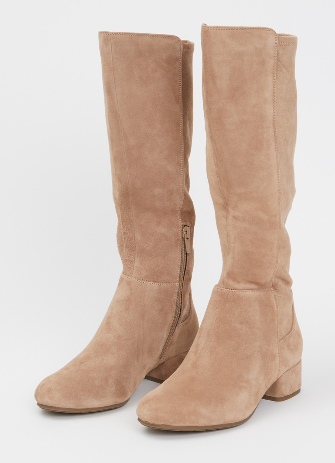 Dune London Wide fit Tayla laars - detail beige