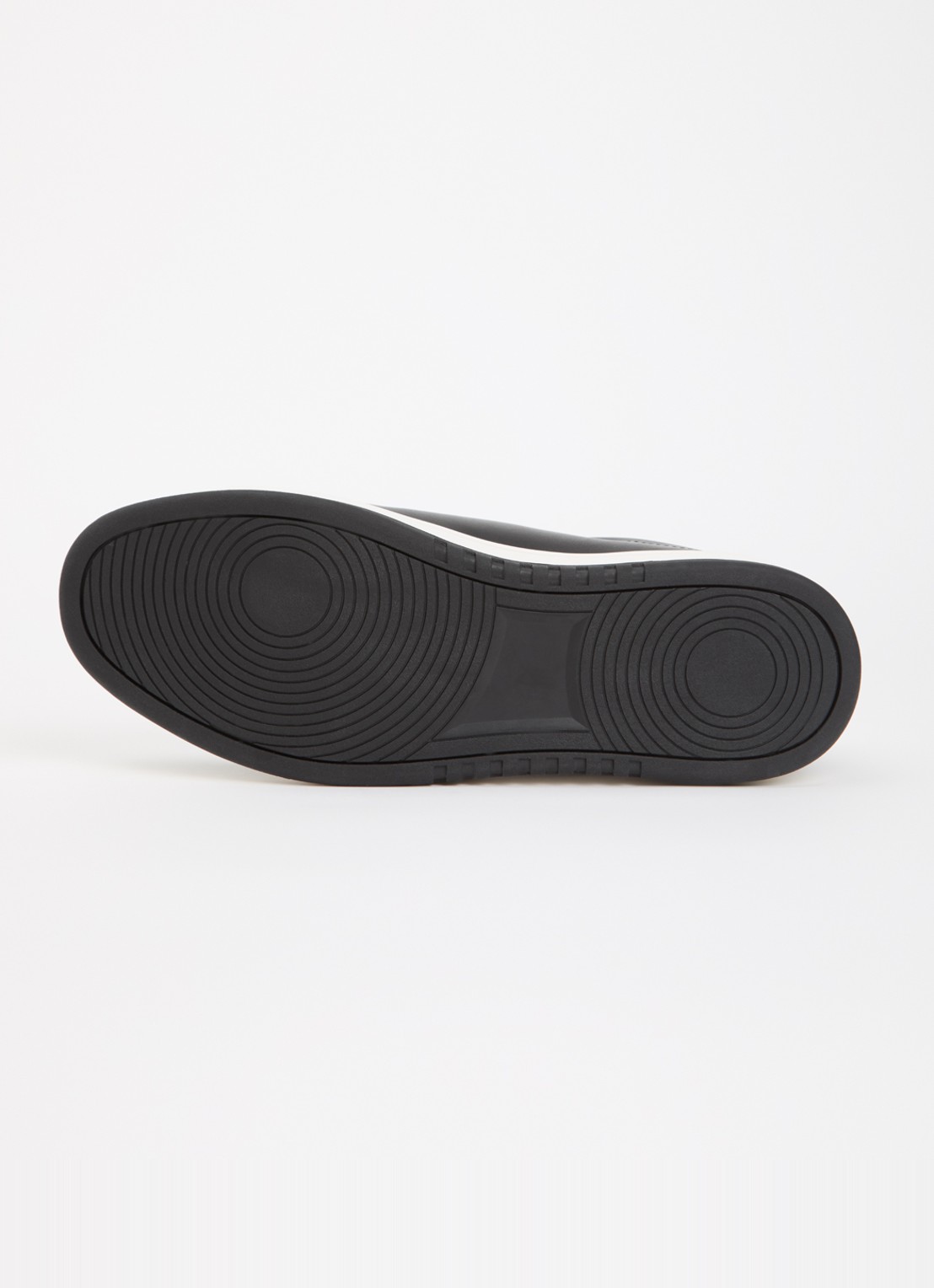 Dune London Wide Fit Troys sneaker  - detail 5 zwart