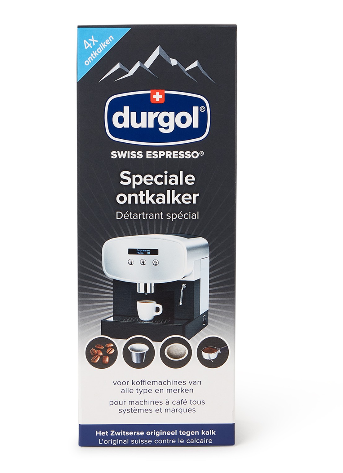 Durgol Swiss Espresso speciale ontkalker - voorkant undefined