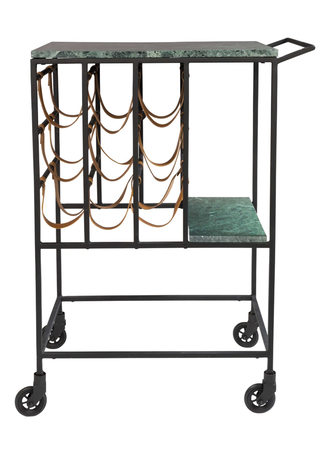 Dutchbone Mil trolley - voorkant 2 groen