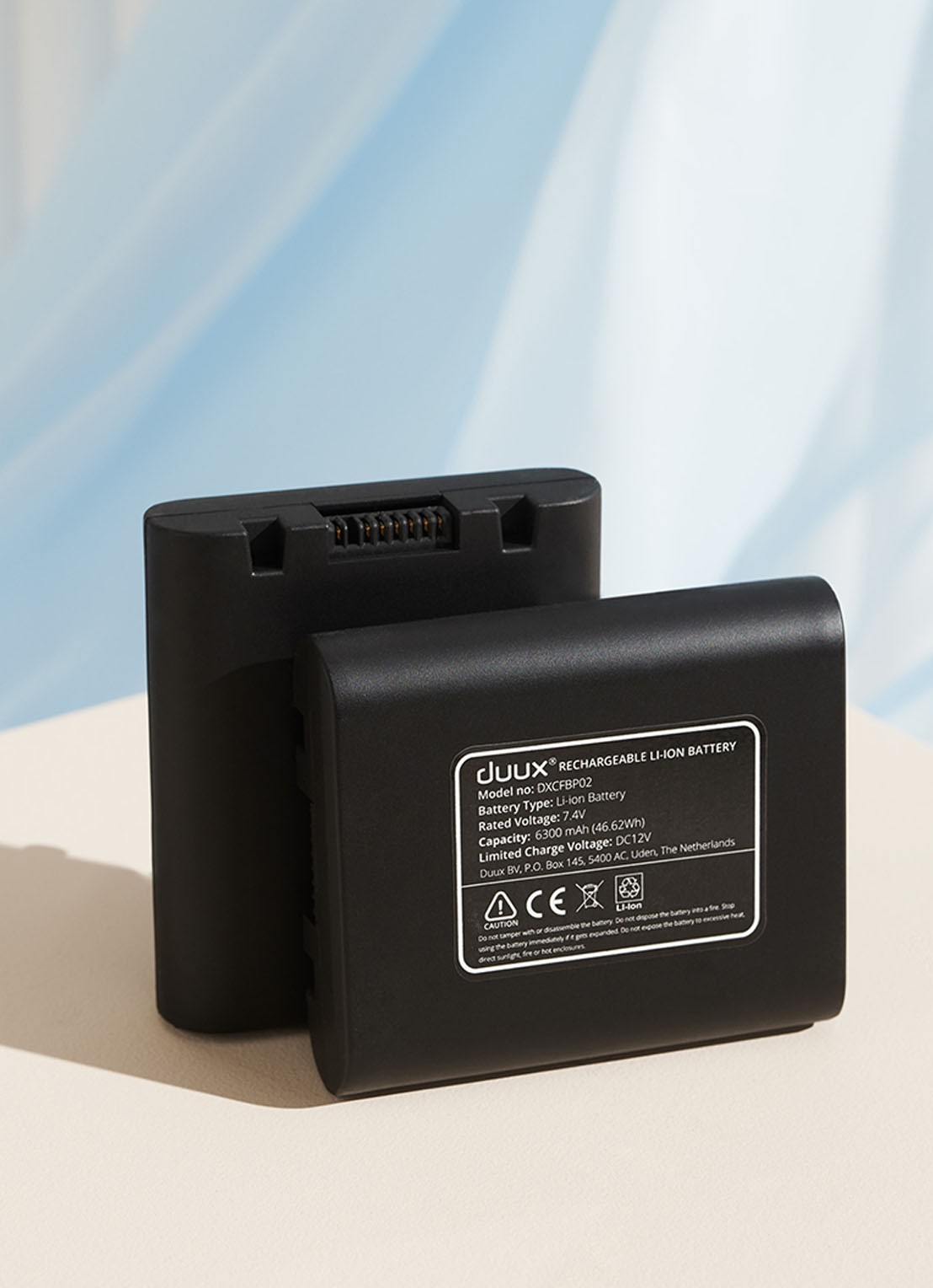 Duux Dock & Battery Pack voor Whisper Flex Ultimate - Gen 1 - detail zwart