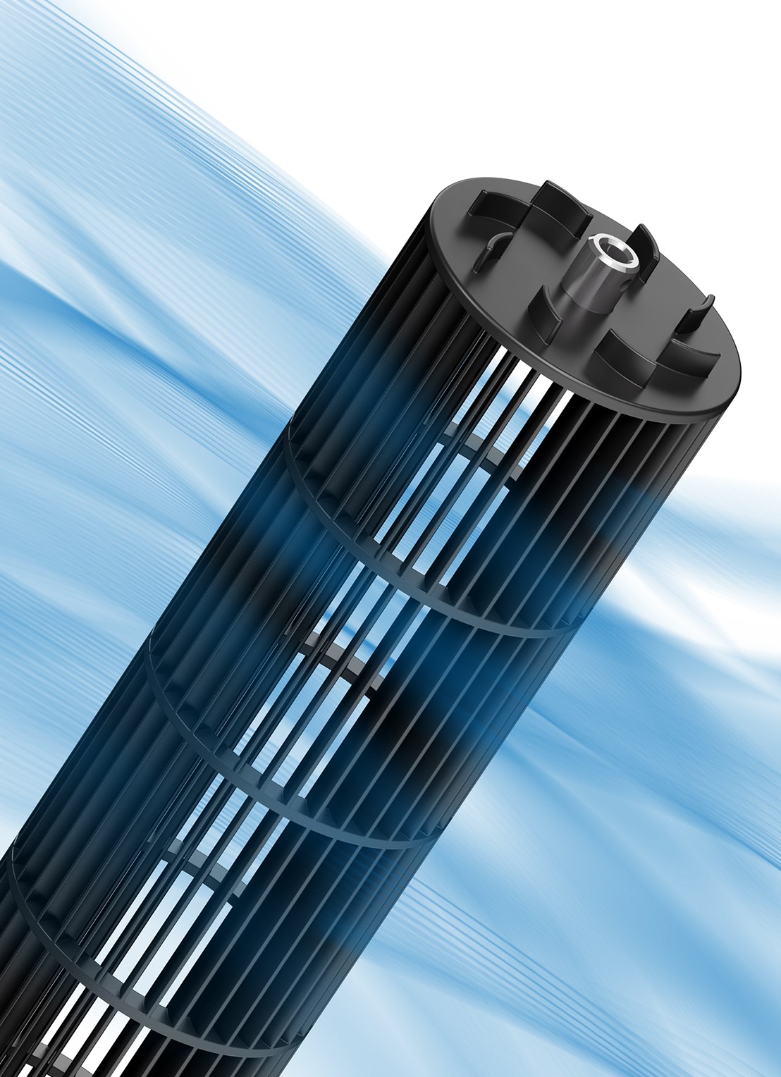 Duux Elevate Smart Tower torenventilator - detail 3 wit