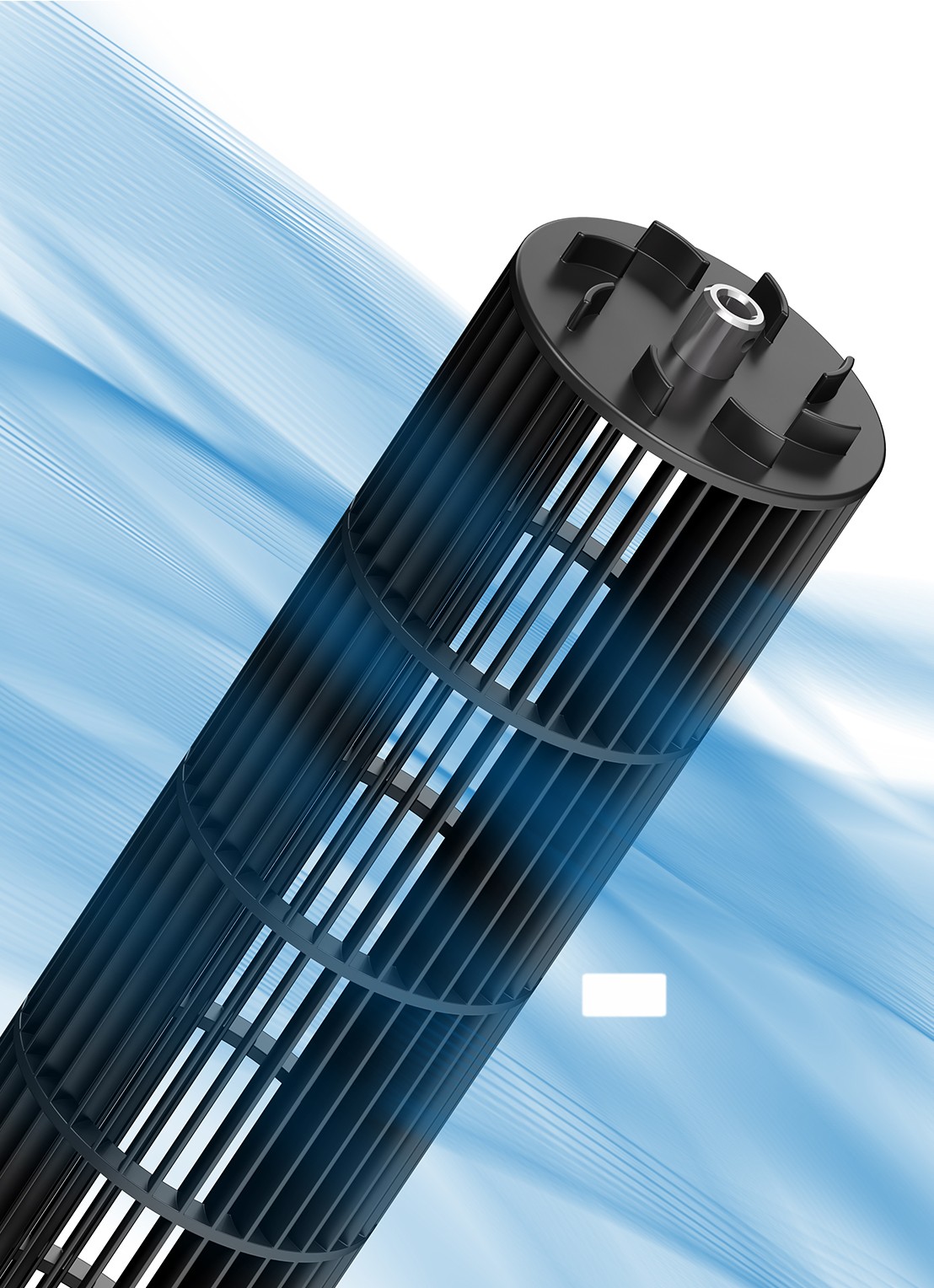 Duux Elevate Smart Tower torenventilator - detail 6 grijs