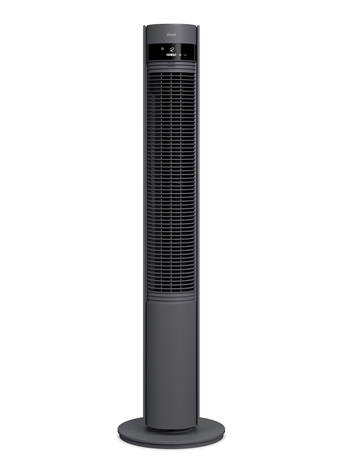 Duux Elevate torenventilator, 110 cm hoog - voorkant 6 antraciet