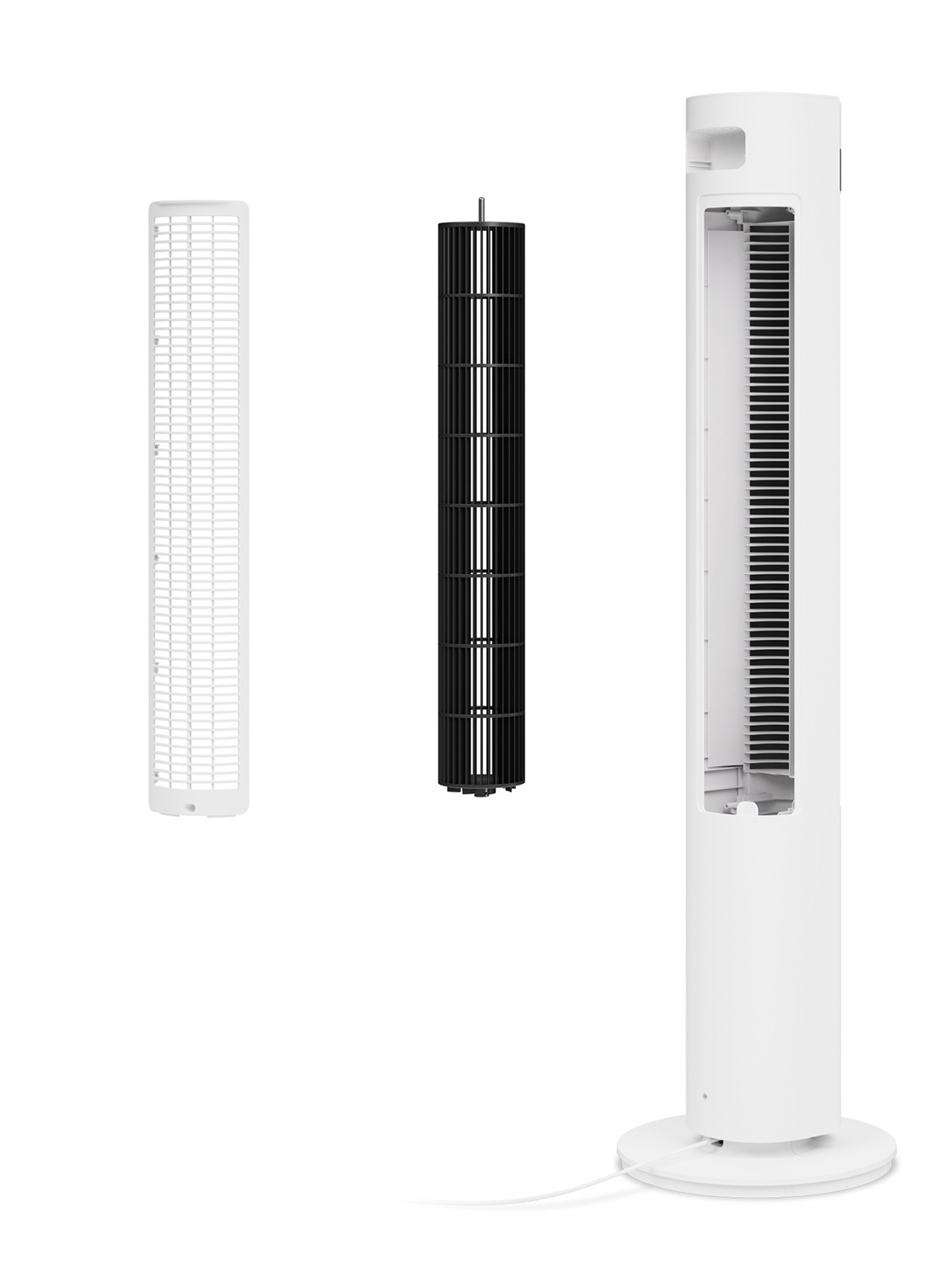 Duux Elevate torenventilator, 110 cm hoog - detail 4 wit