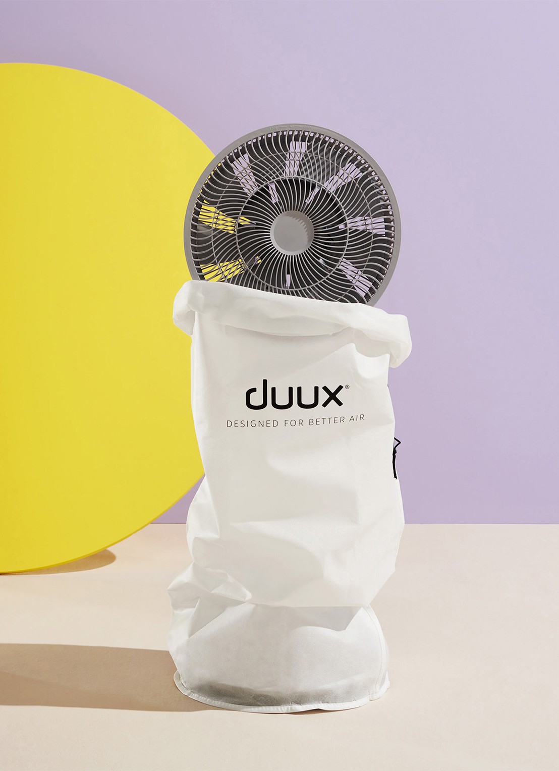 Duux Opberghoes voor alle Whisper modellen - voorkant 2 wit