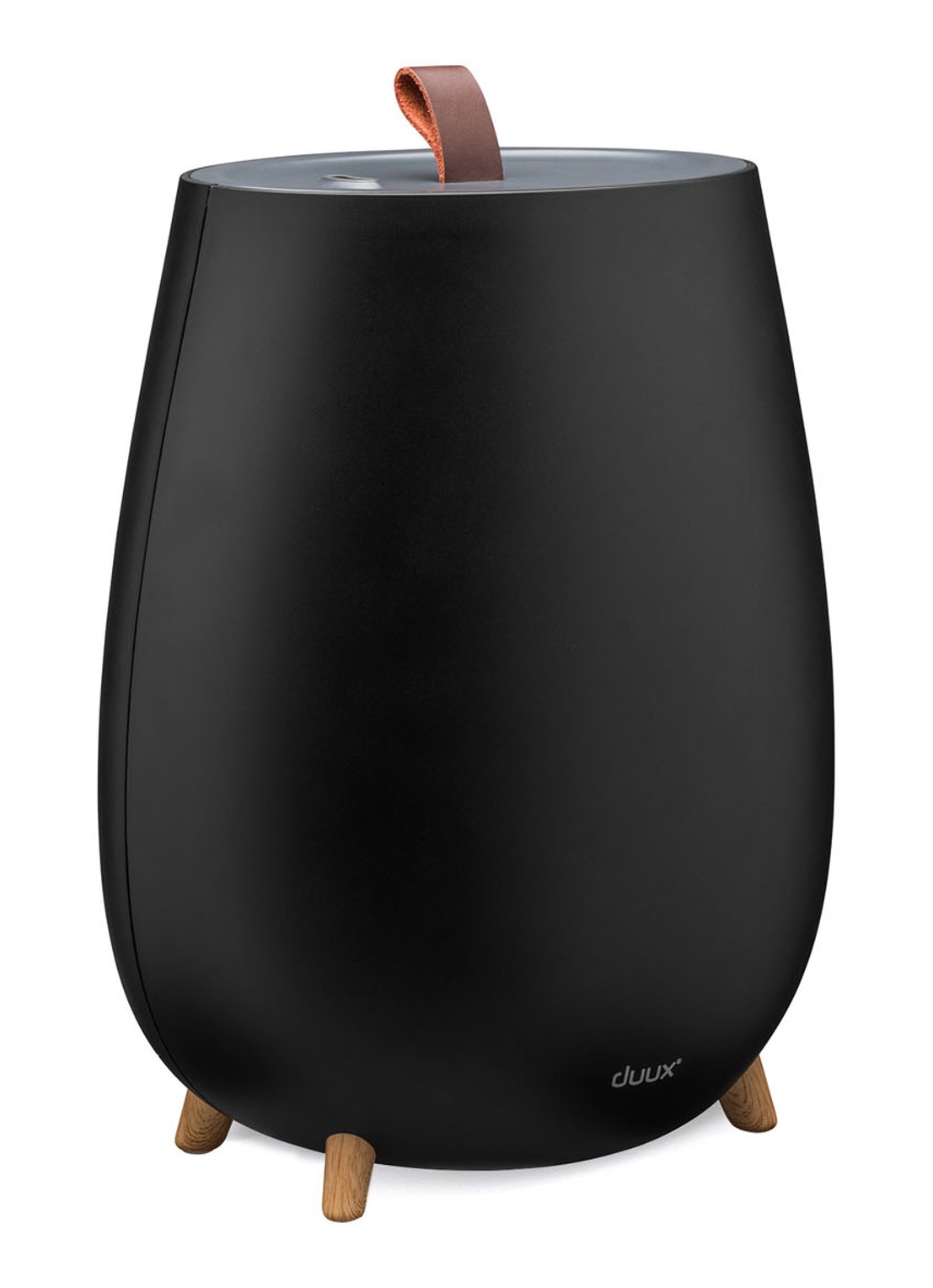 Duux Tag 2 Ultrasone luchtbevochtiger, 31 cm hoog - voorkant 7 zwart