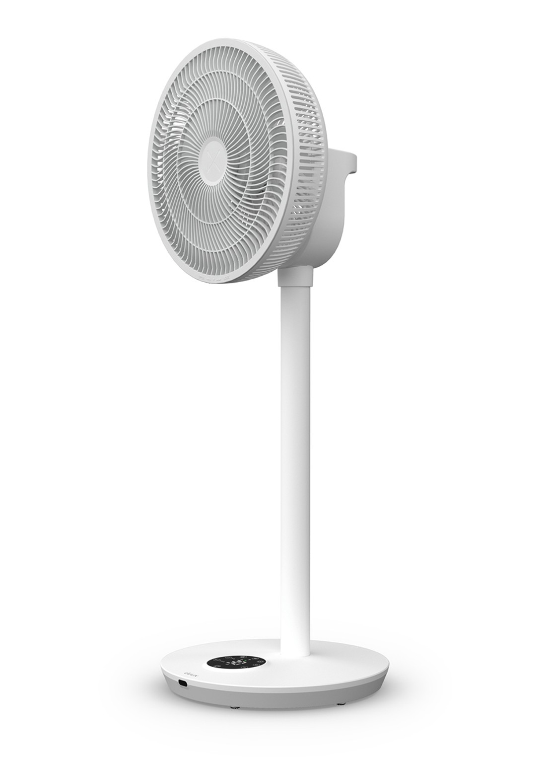 Duux Whisper 2 Smart verstelbare vloerventilator, 92 cm hoog - voorkant 2 wit