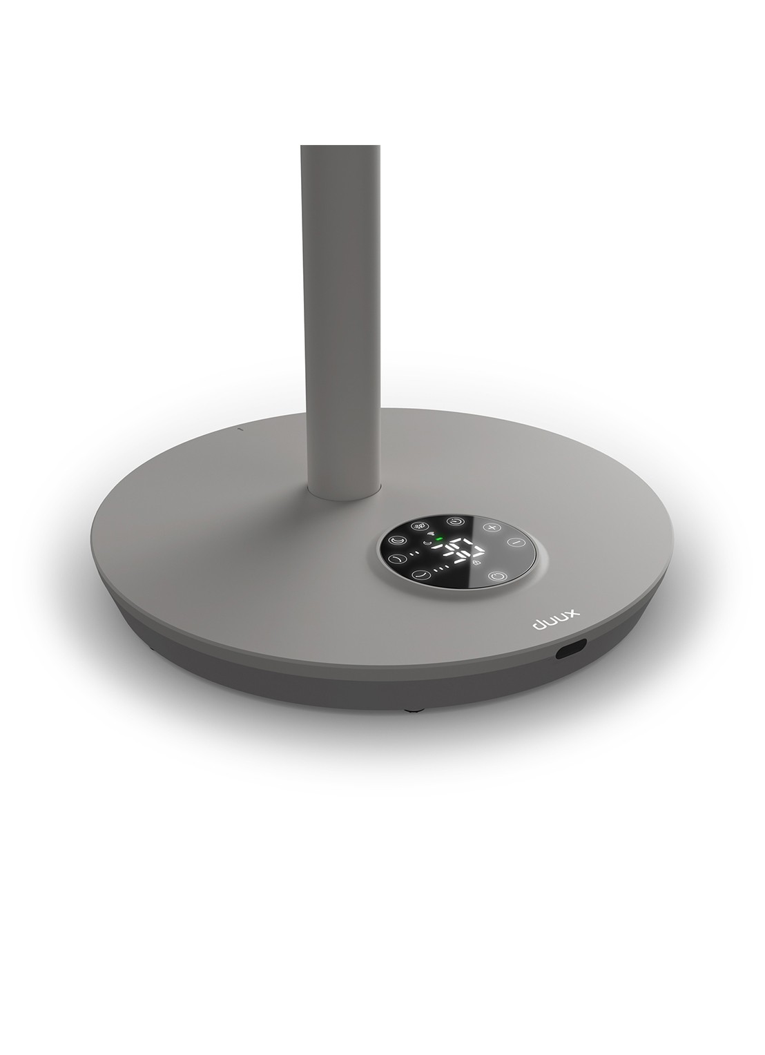 Duux Whisper 2 Smart verstelbare vloerventilator, 92 cm hoog - detail 5 grijs