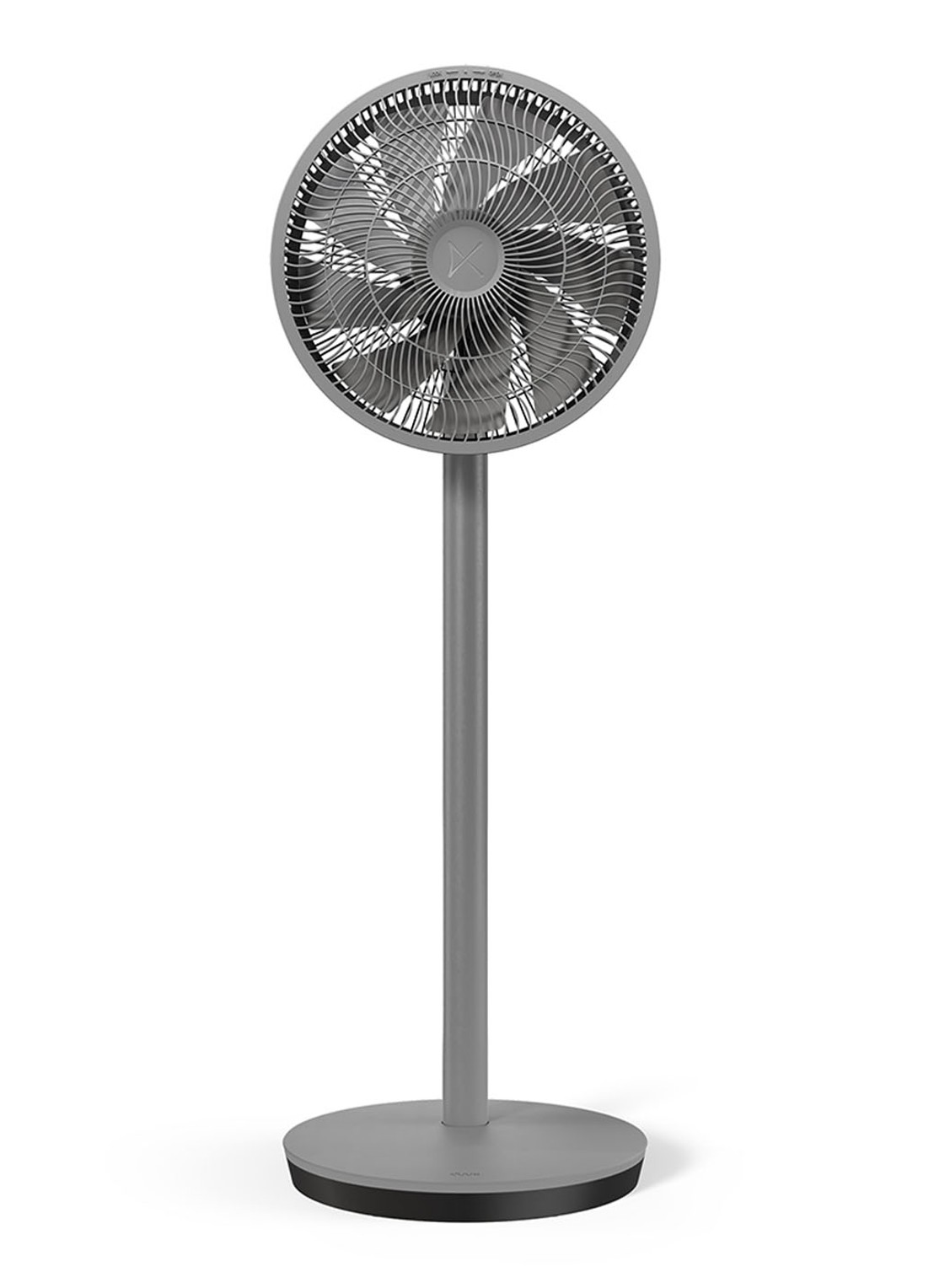 Duux Whisper Essence vloerventilator, 95 cm hoog - voorkant grijs