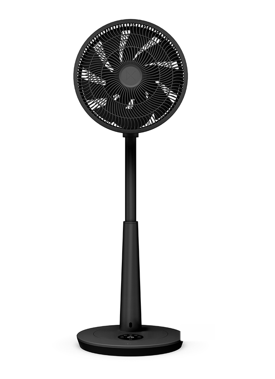 Duux Whisper Fan 3 vloerventilator - voorkant zwart