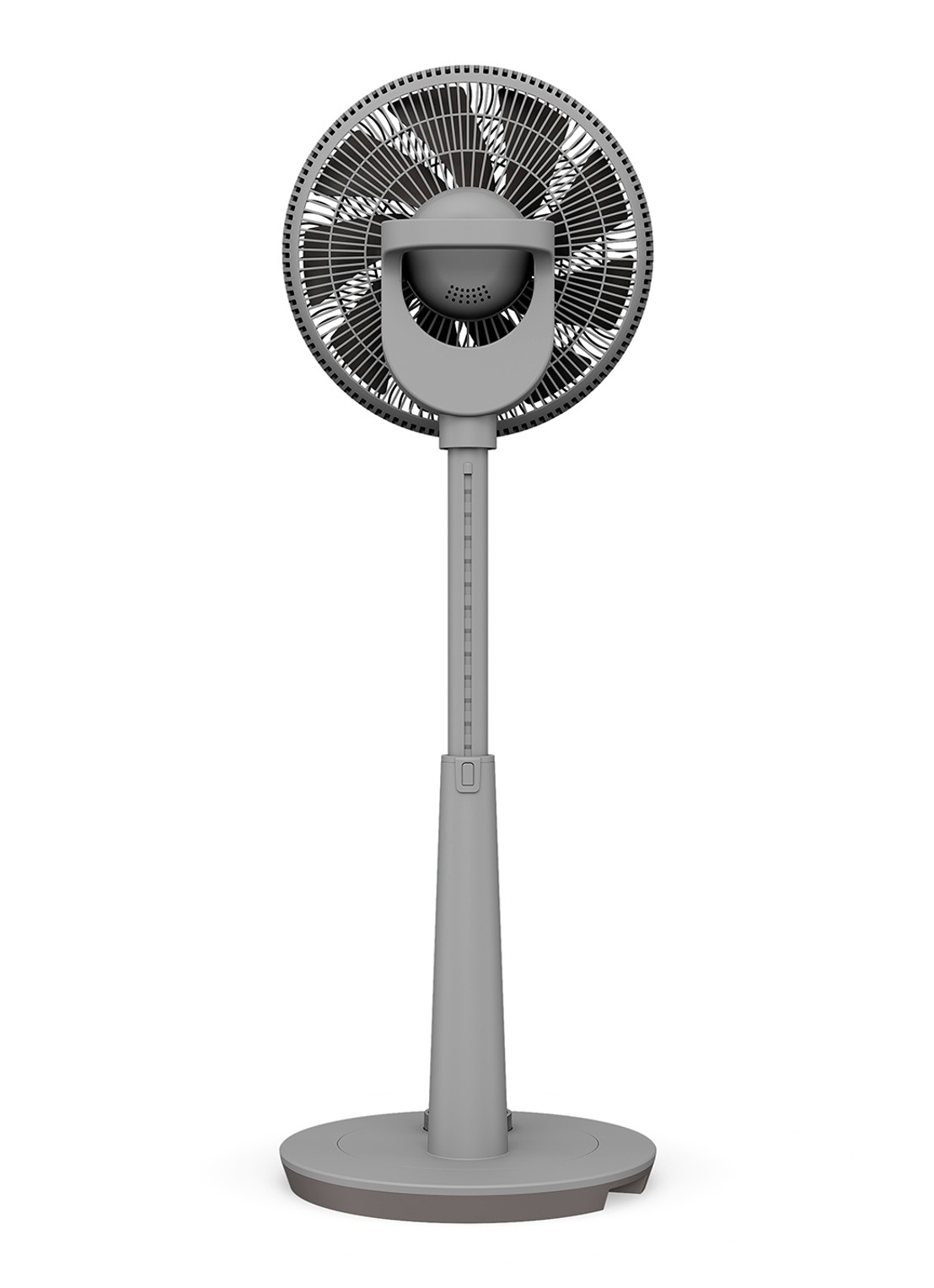 Duux Whisper Fan 3 vloerventilator - achterkant 8 grijs