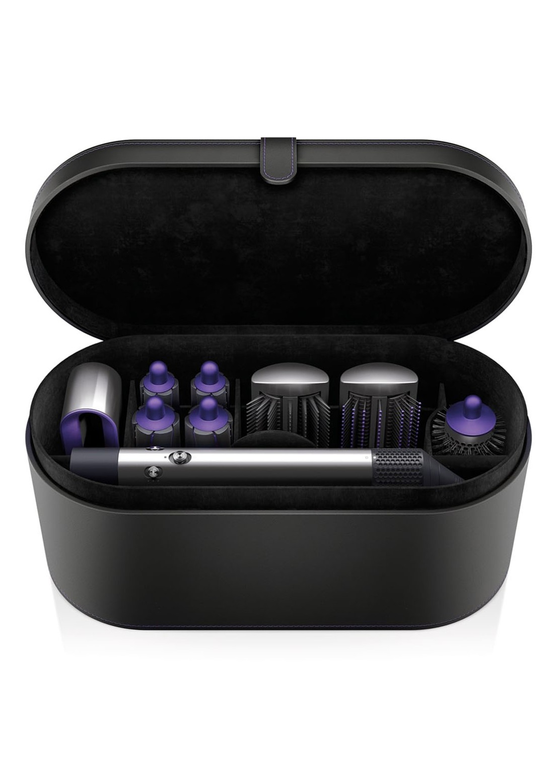 Dyson AirWrap complete multistyler - zwart / paars - voorkant 4 zwart