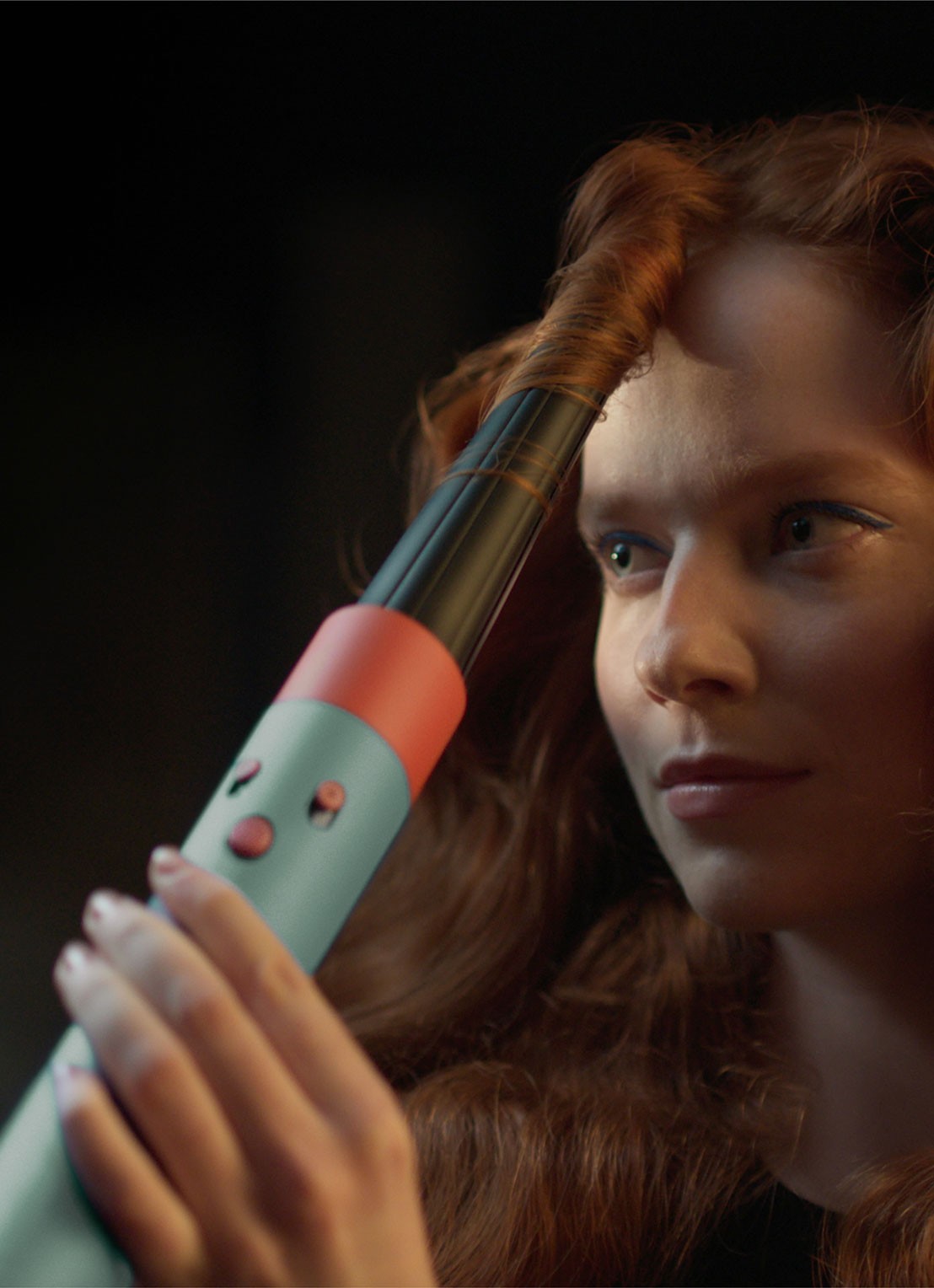 Dyson Airwrap i.d.™ - Ceramic Patina / Topaz Straight + Wavy - voorkant 6 ceramic patina / topaz