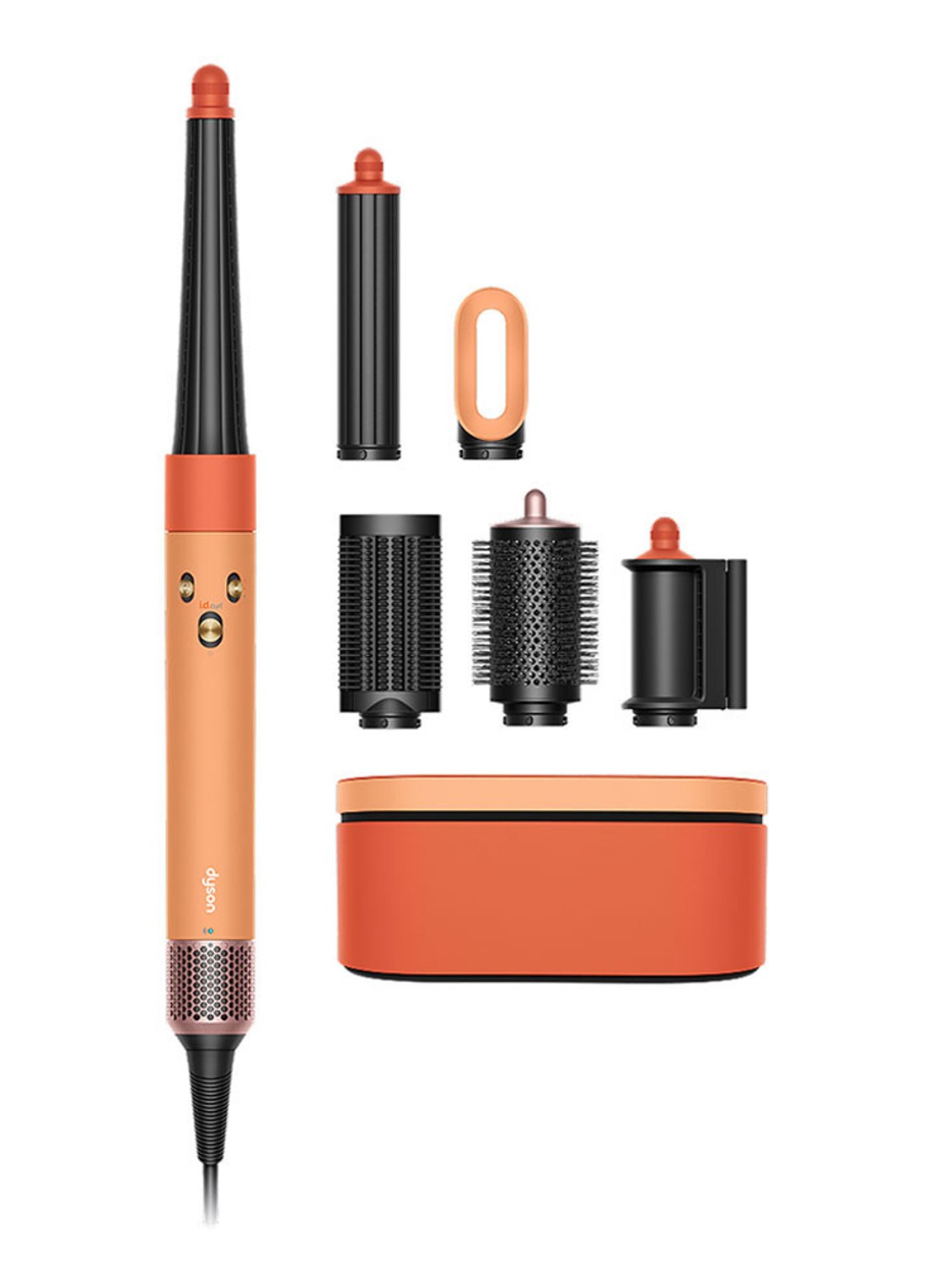 Dyson Airwrap i.d.™ - Straight + Wavy Ceramic Apricot / Topaz - voorkant undefined