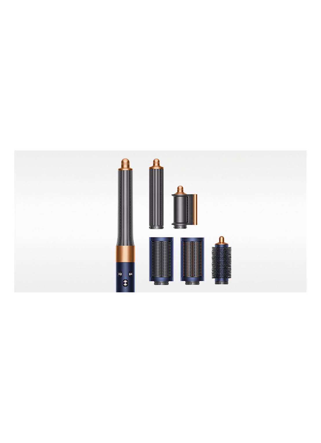 Dyson AirWrap Long complete multistyler - blauw / koper - detail 3 blauw
