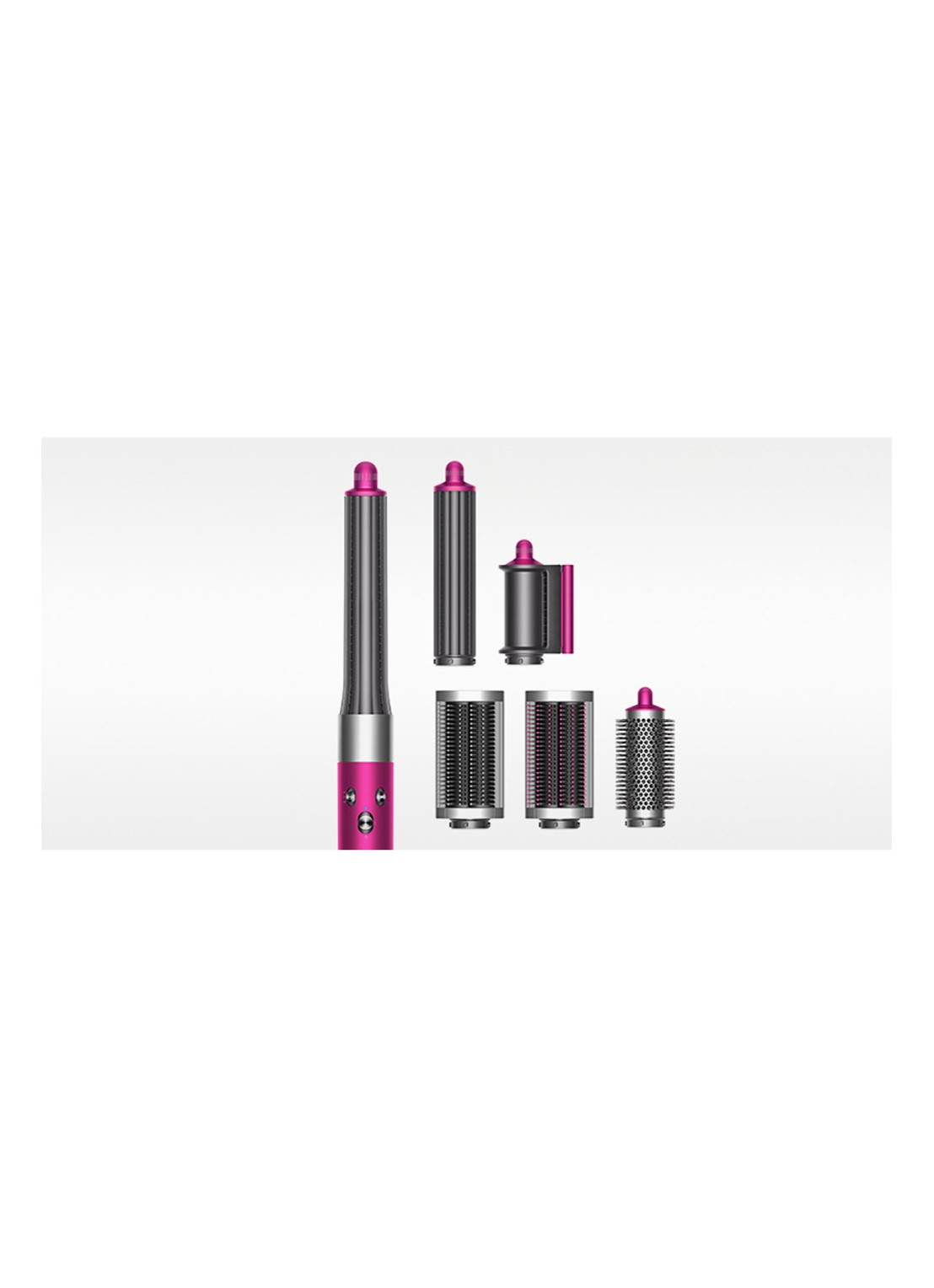 Dyson AirWrap Long complete multistyler - fuchsia / nikkel - detail 4 roze