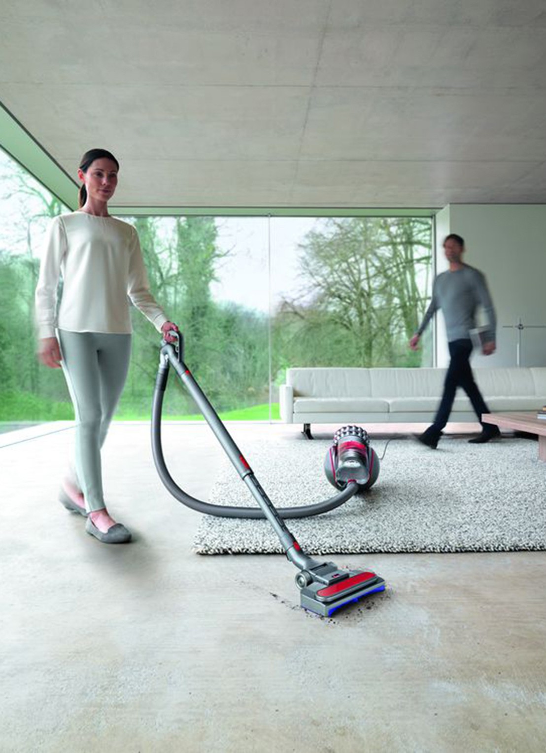 Dyson Cinetic Big Ball Absolute 2 stofzuiger - voorkant 6 zilver
