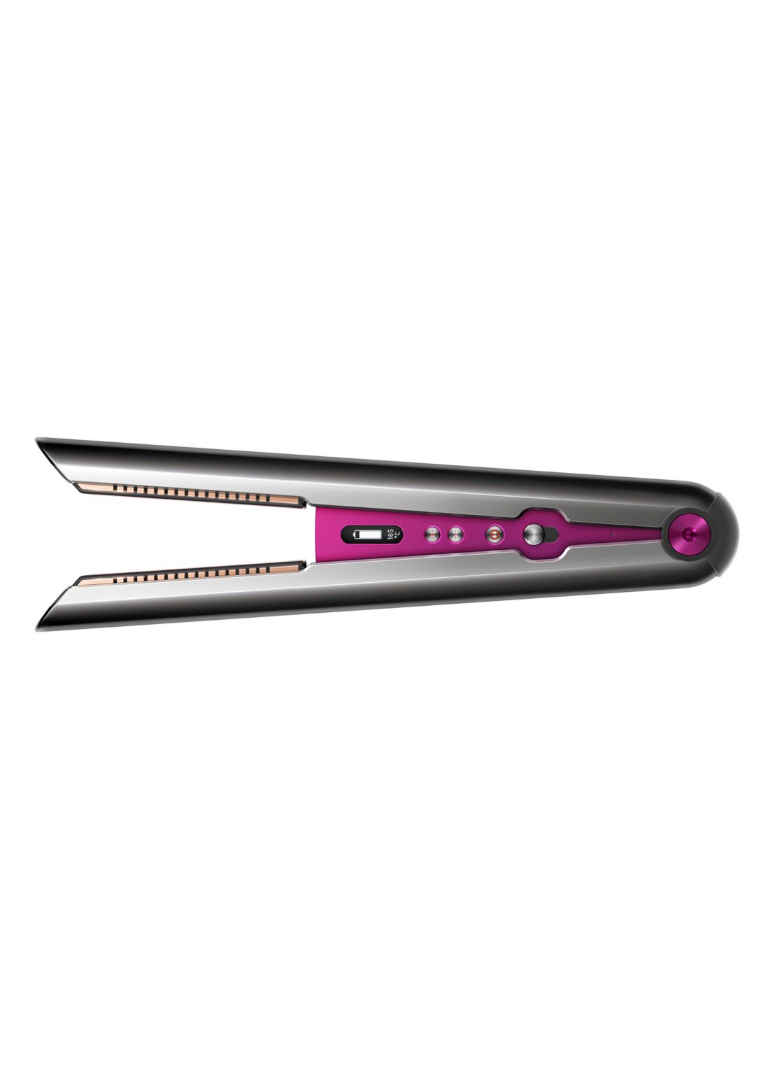 Dyson Corrale stijltang - nikkel / roze - voorkant 6 roze