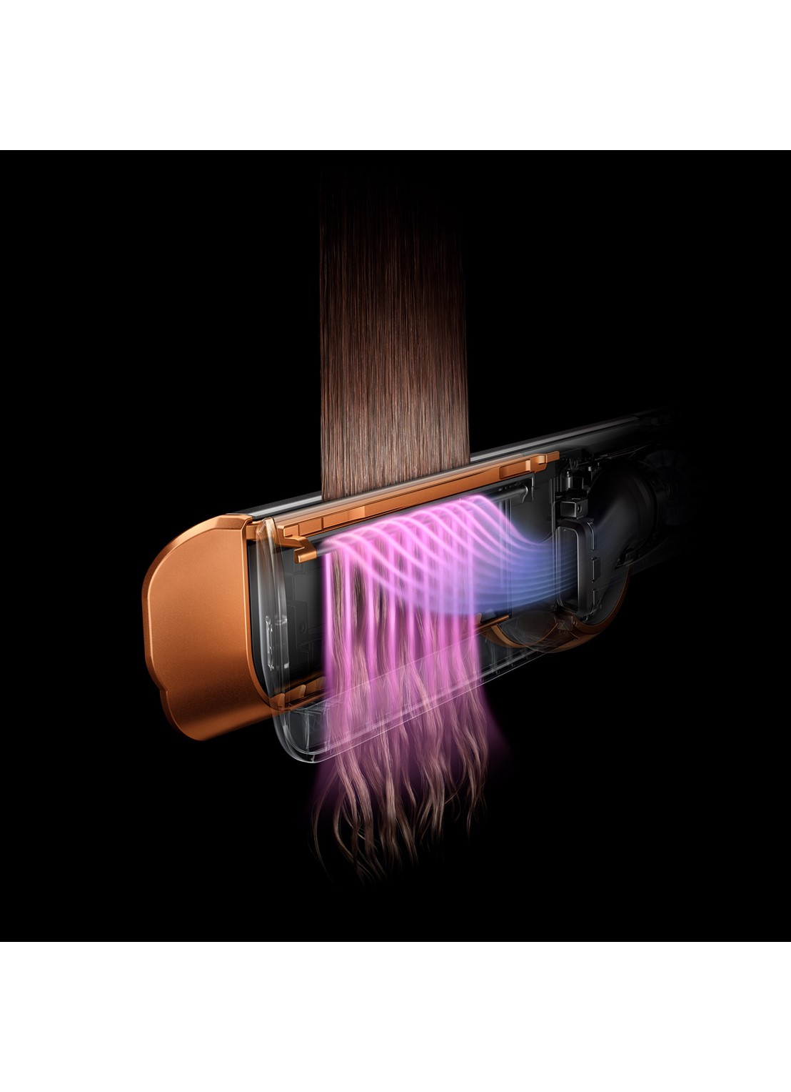 Dyson Dyson Airstrait Amber Silk - Limited Edition - detail 4 amber silk
