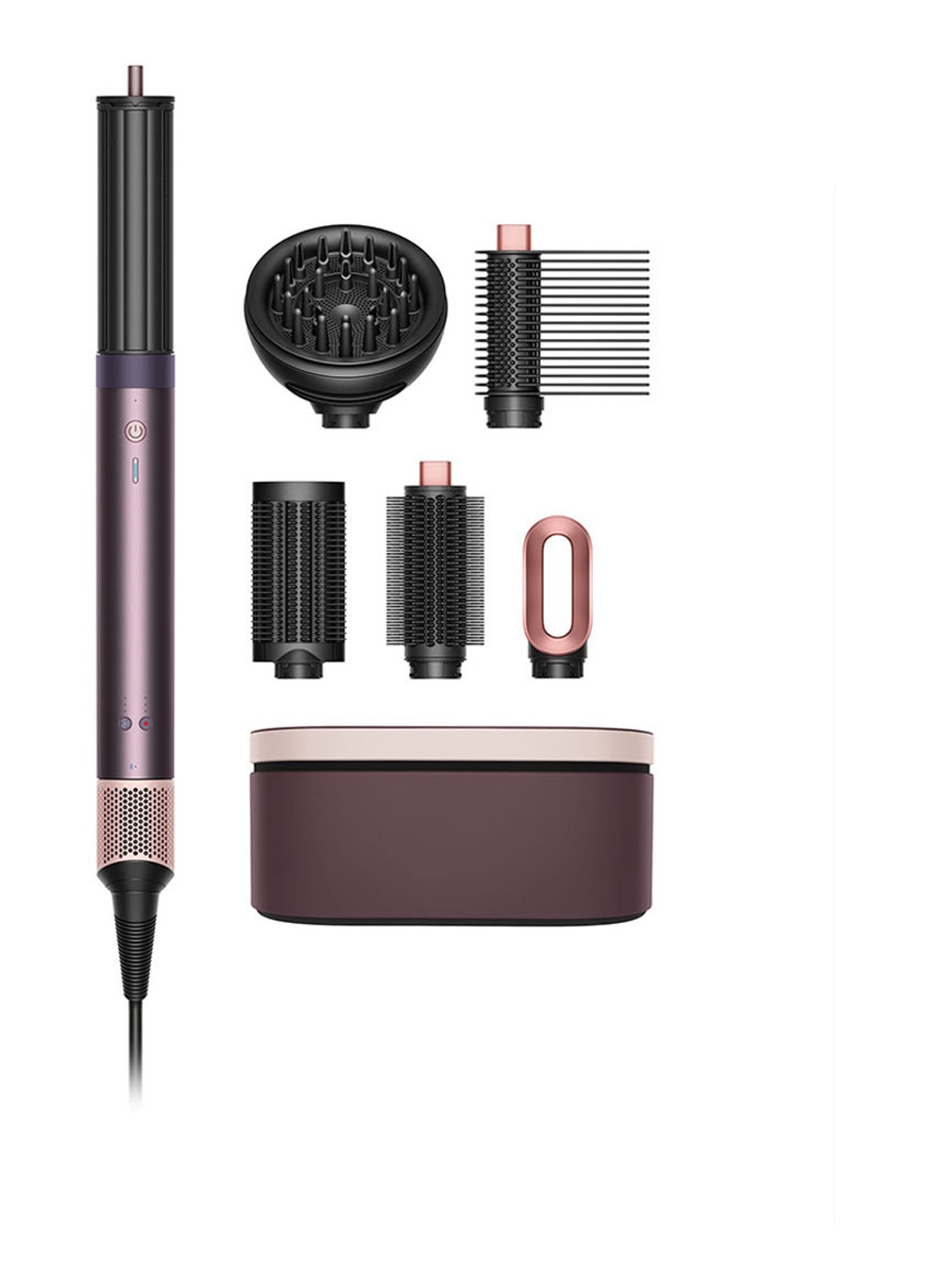 Dyson Dyson Airwrap Co-anda 2x™ Curly + Coily Jasper Plum - voorkant 5 jasper plum