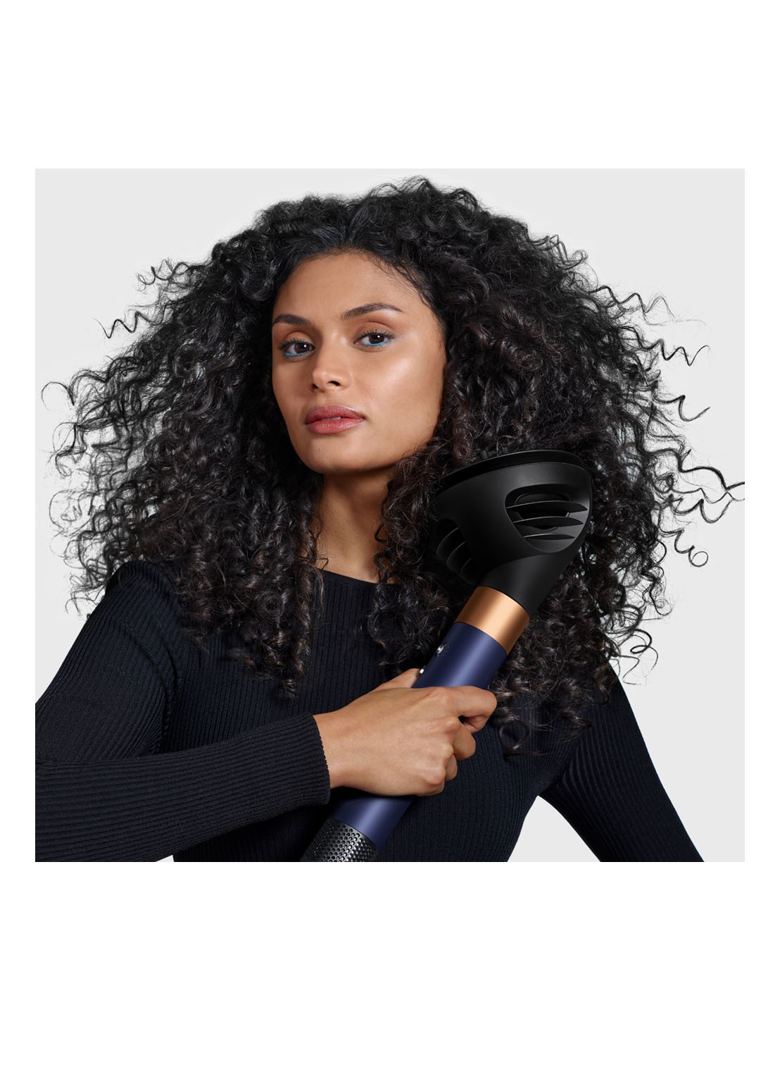 Dyson Dyson Airwrap I.D. Prussian Blue Rich Copper Curly+Coily - detail 3 prussian blue/rich copper