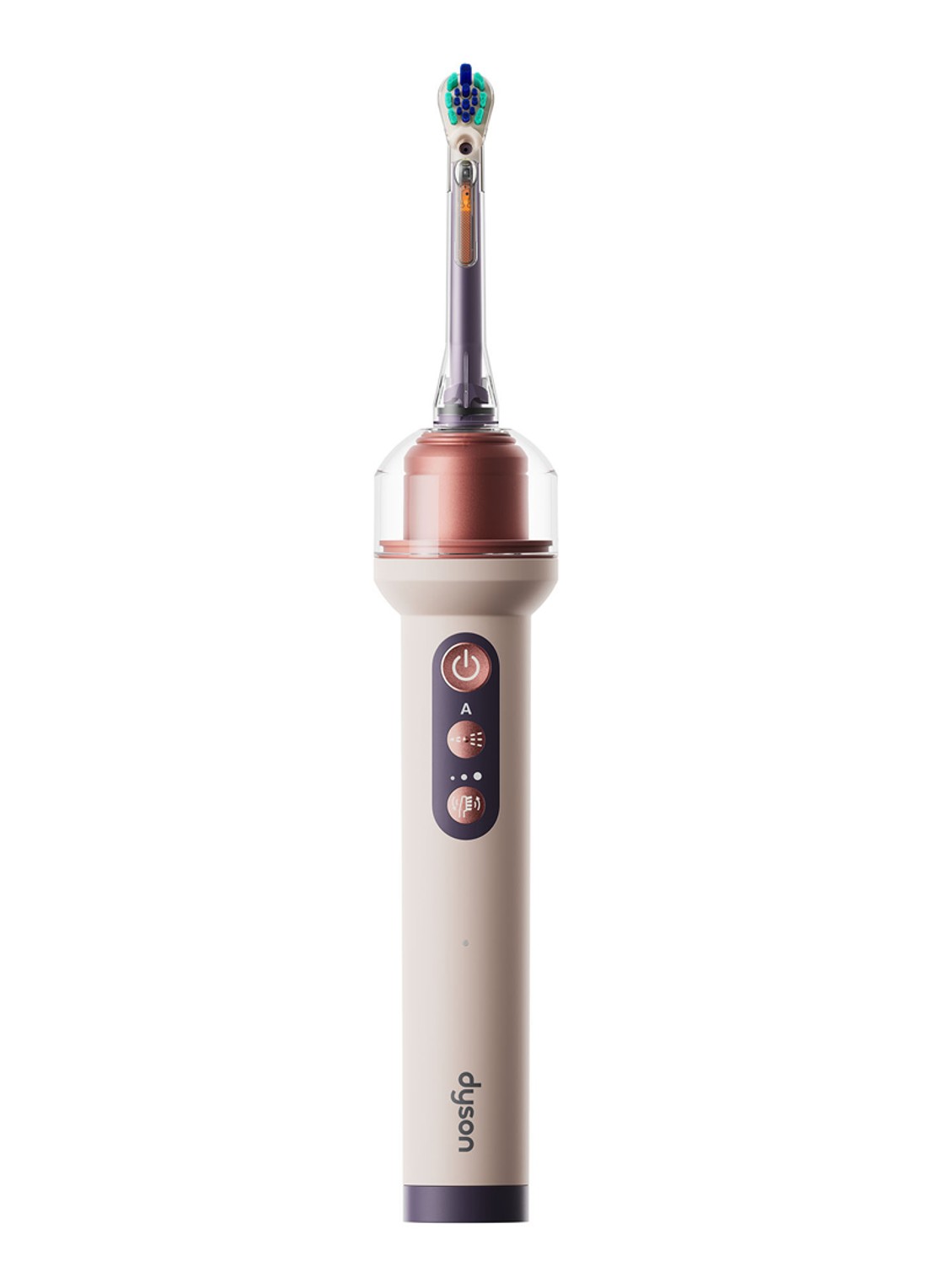 Dyson Dyson CameraJet™ (Ceramic Ultra Blue) - elektrische tandenborstel - voorkant ceramic pink