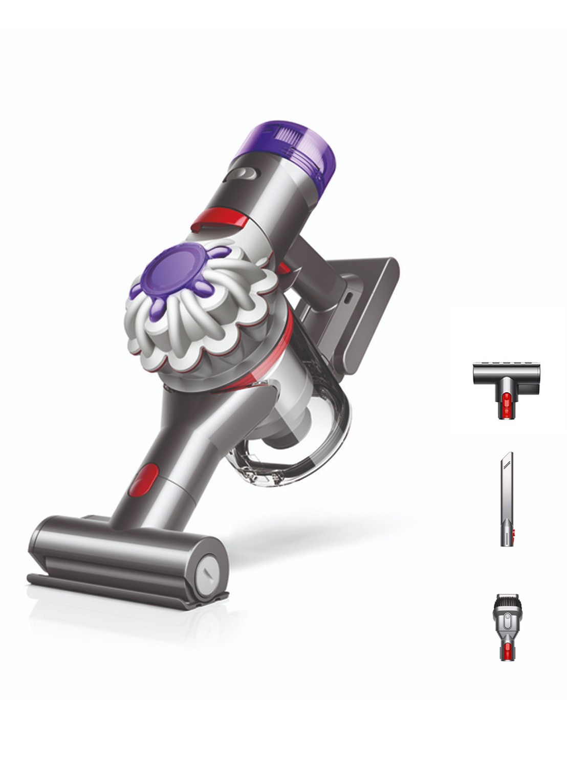 Dyson Dyson Car & Boat kruimelzuiger 20,6 cm - voorkant zilver