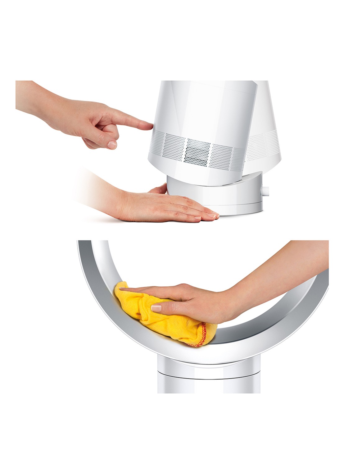 Dyson Dyson Cool™ CF1 ventilator, 55 cm hoog - detail 2 grijs