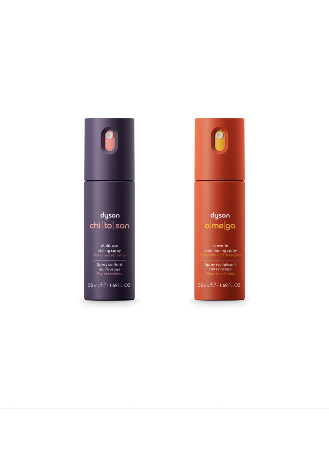 Dyson Dyson Omega™ leave-in conditioning spray mini - travel size leave-in conditioner - voorkant 3 undefined