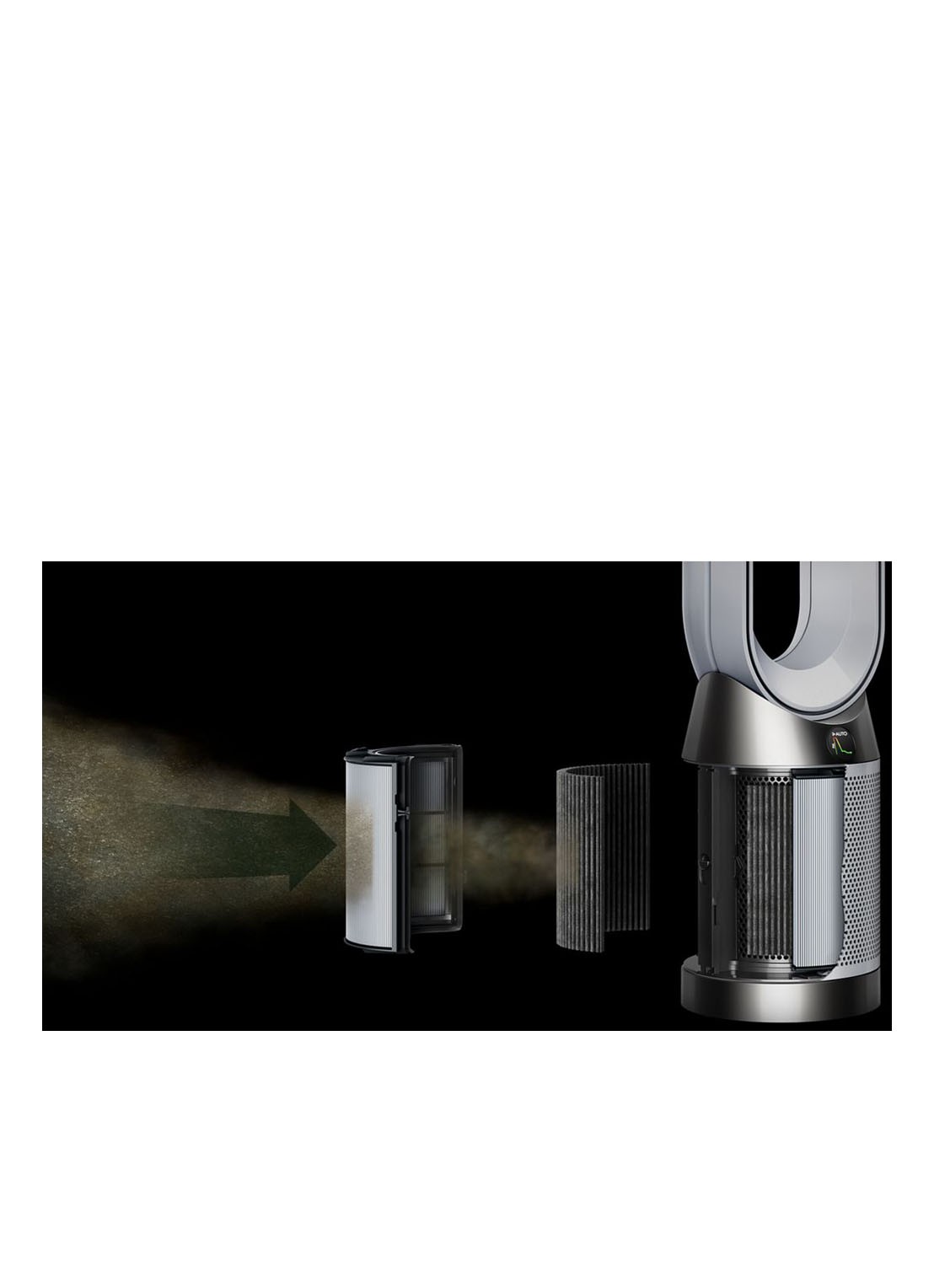 Dyson Dyson Purifier Cool Gen 1 luchtreiniger & vloerventilator, 105 cm hoog - detail 2 zilver