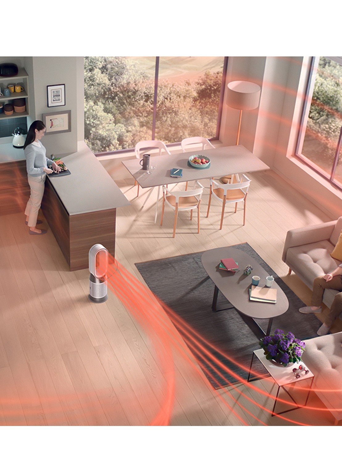 Dyson Dyson purifier hot+cool HP1 luchtreiniger, koeler & verwarmer - detail 3 undefined