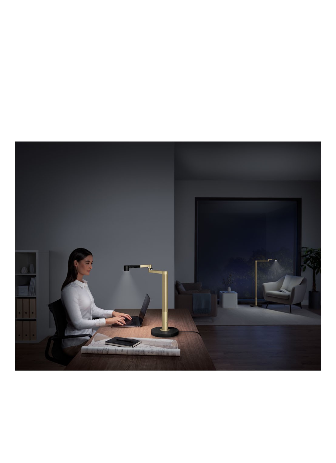 Dyson Dyson Solarcycle Morph bureaulamp 52 cm - detail 3 goud