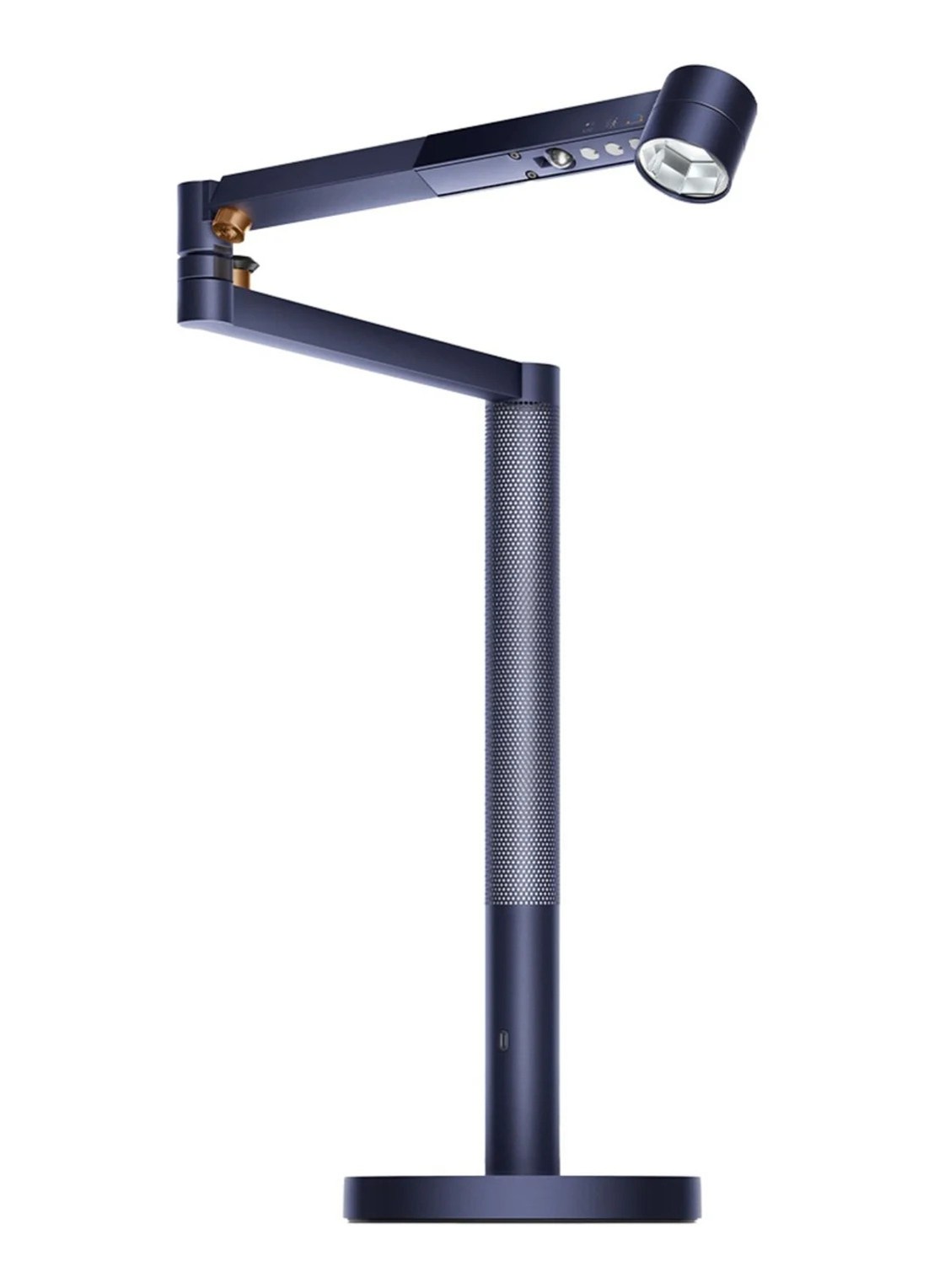 Dyson Dyson Solarcycle Morph™ bureaulamp - Pruisisch Blauw / Koper - voorkant 2 blauw