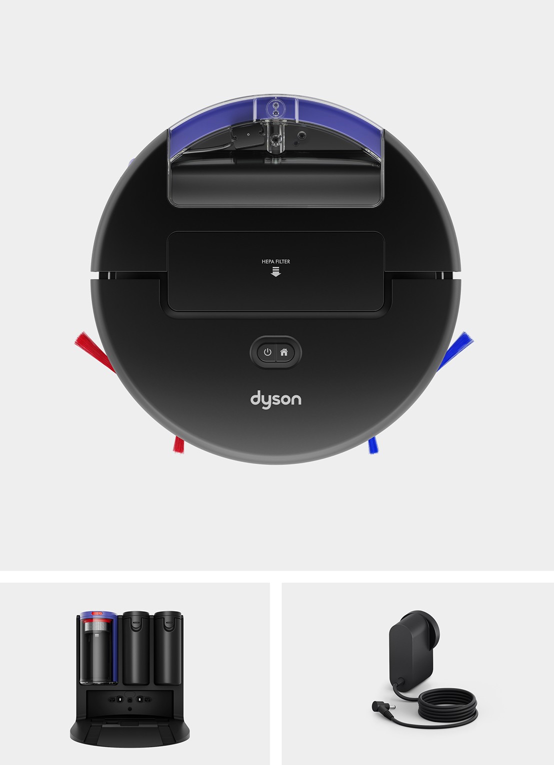 Dyson Dyson Spot+Scrub™ AI-robotstofzuiger - detail 5 zwart