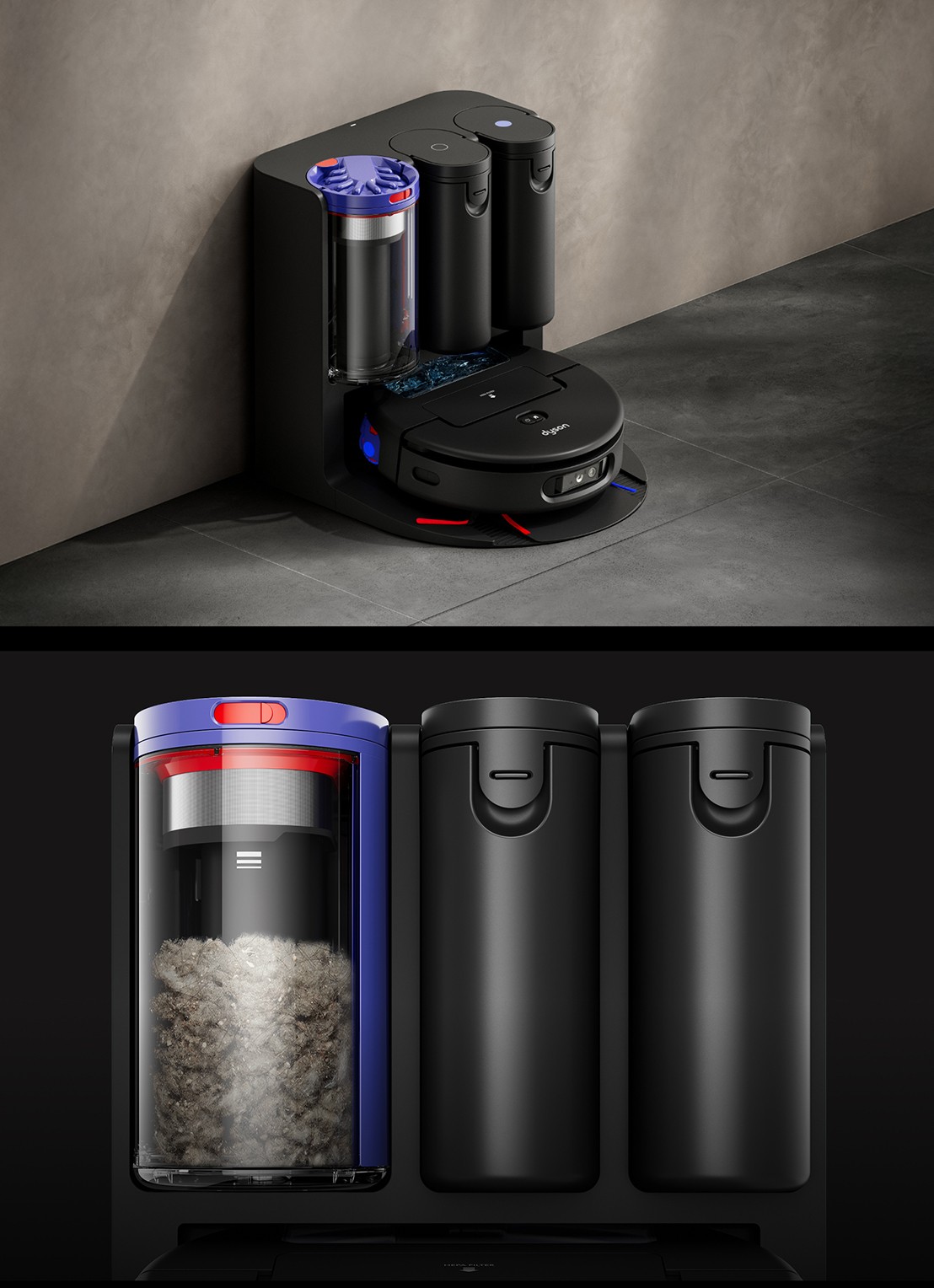 Dyson Dyson Spot+Scrub™ AI-robotstofzuiger - detail 6 zwart