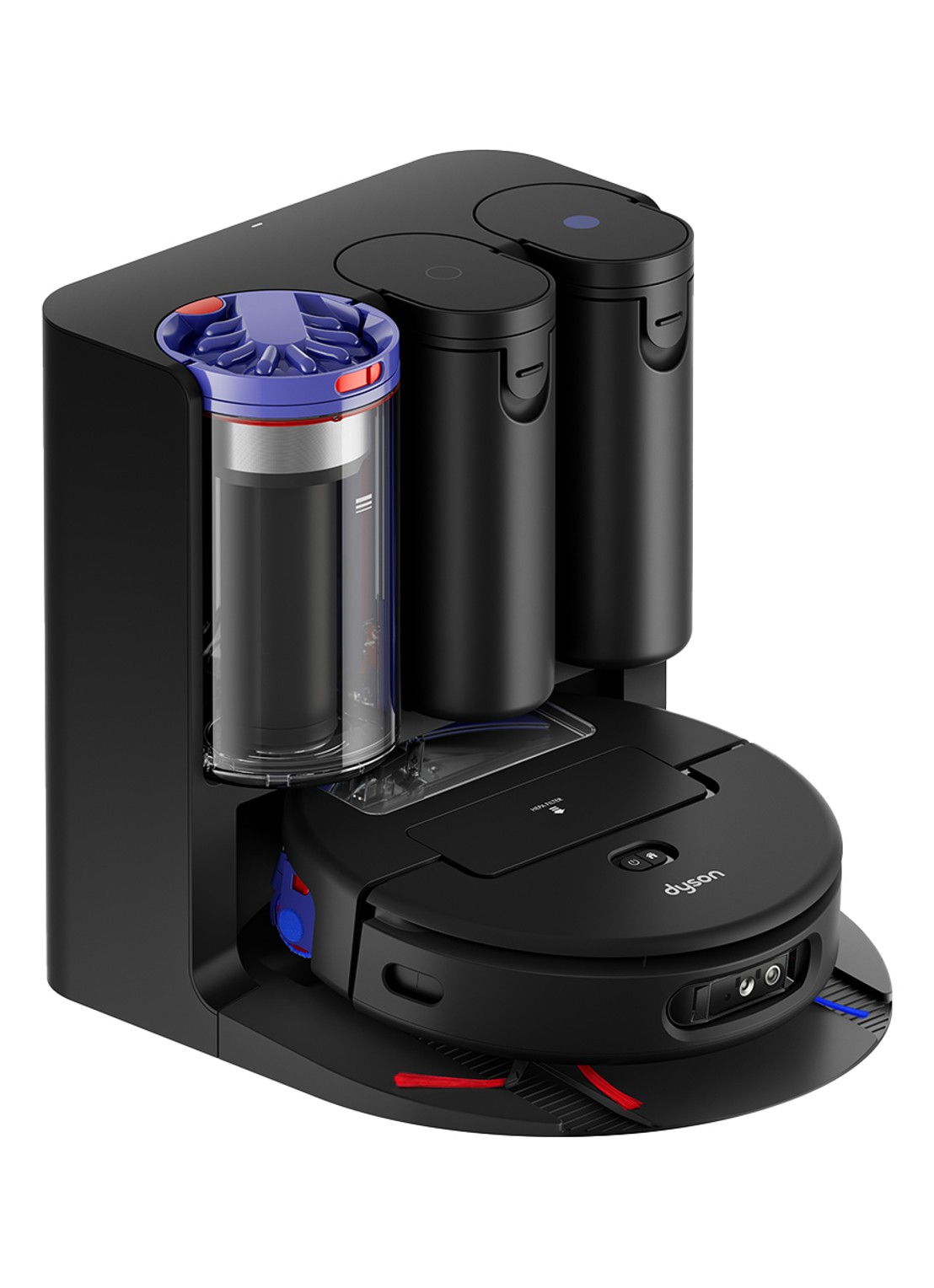 Dyson Dyson Spot+Scrub™ AI-robotstofzuiger - voorkant zwart