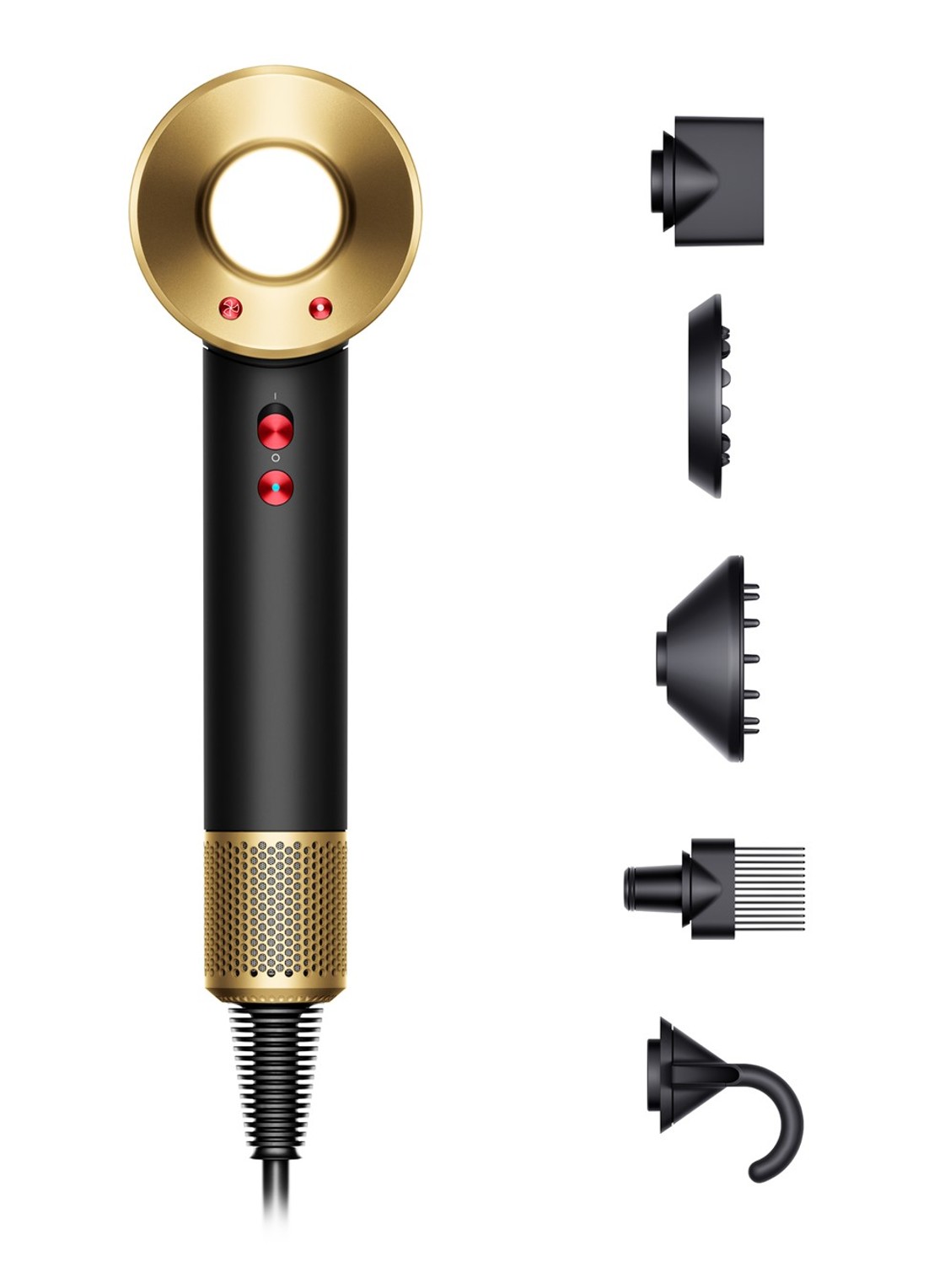 Dyson Dyson Supersonic™ Föhn - onyx zwart/goud - voorkant 4 onyx zwart/goud