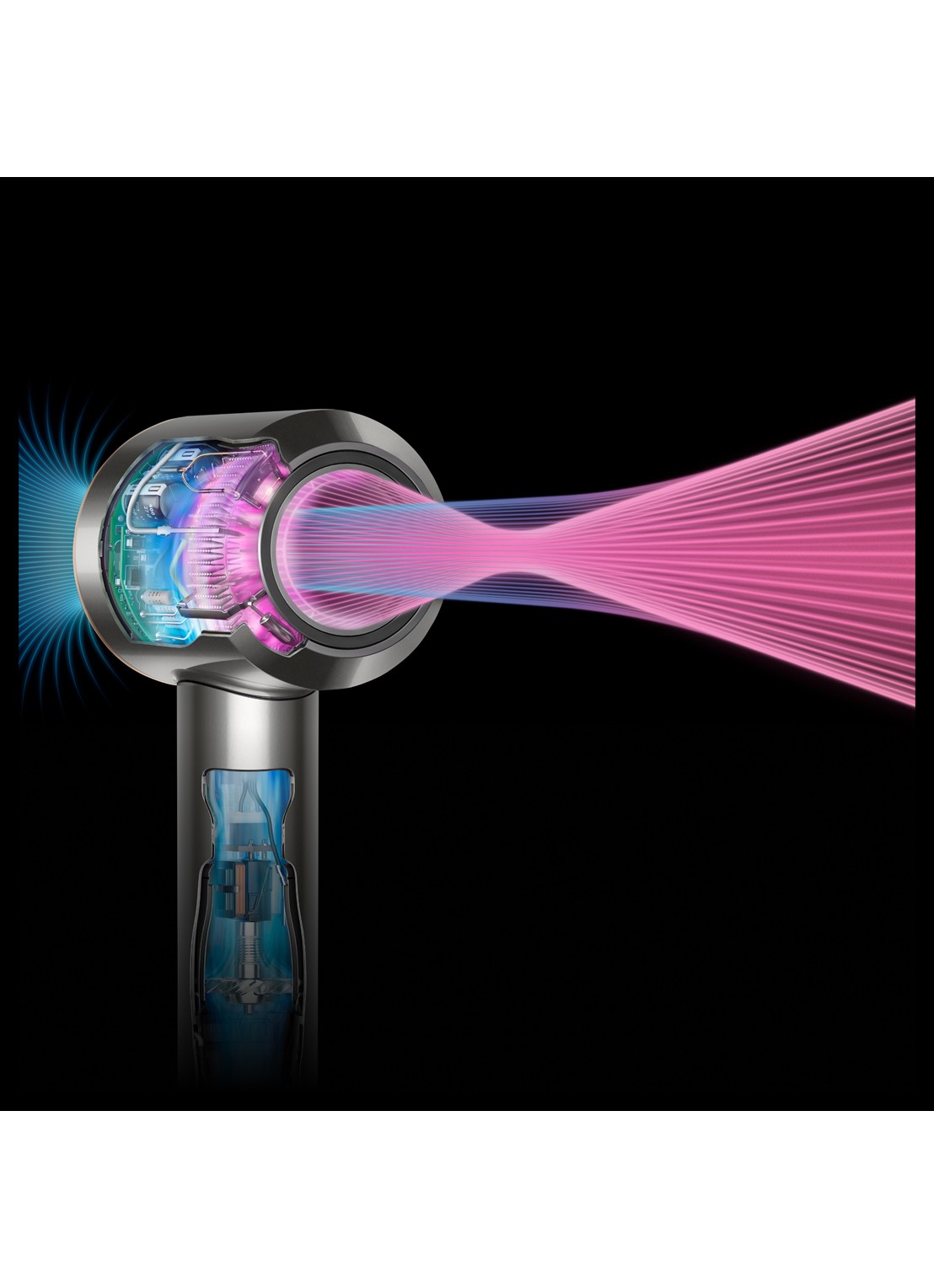 Dyson Dyson Supersonic™ Origin Zwart/Nickel - föhn  - detail 5 zwart/nickel