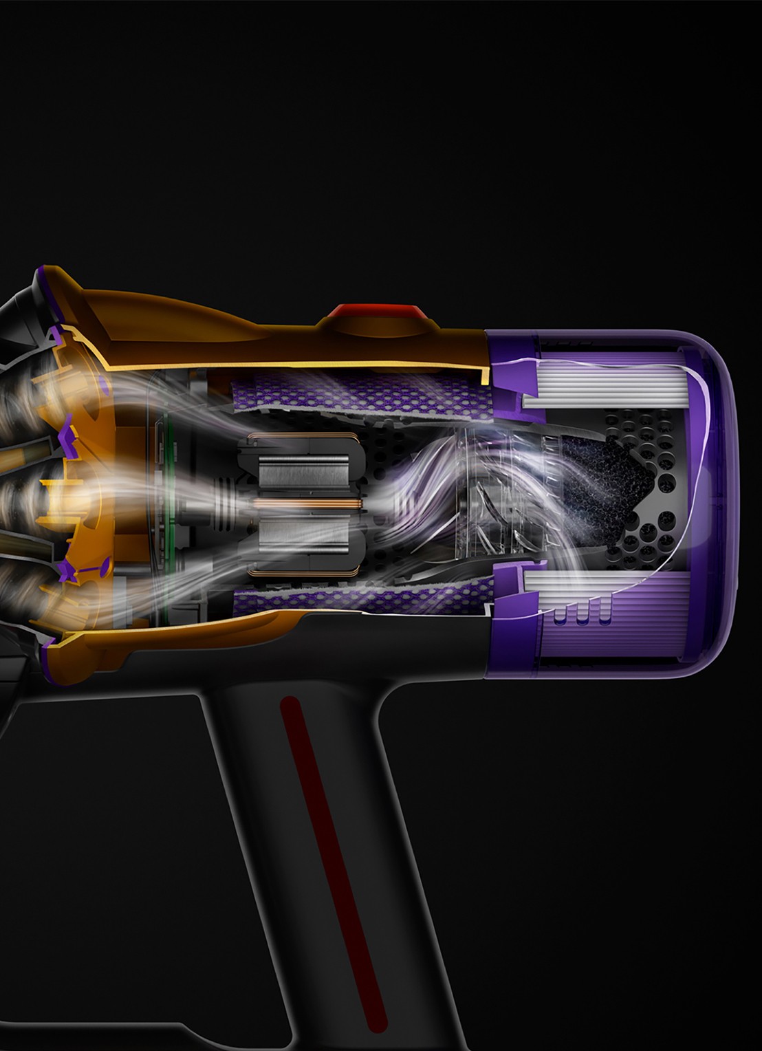 Dyson Dyson V12 Detect Slim Submarine draadloze steelstofzuiger - detail 2 zilver
