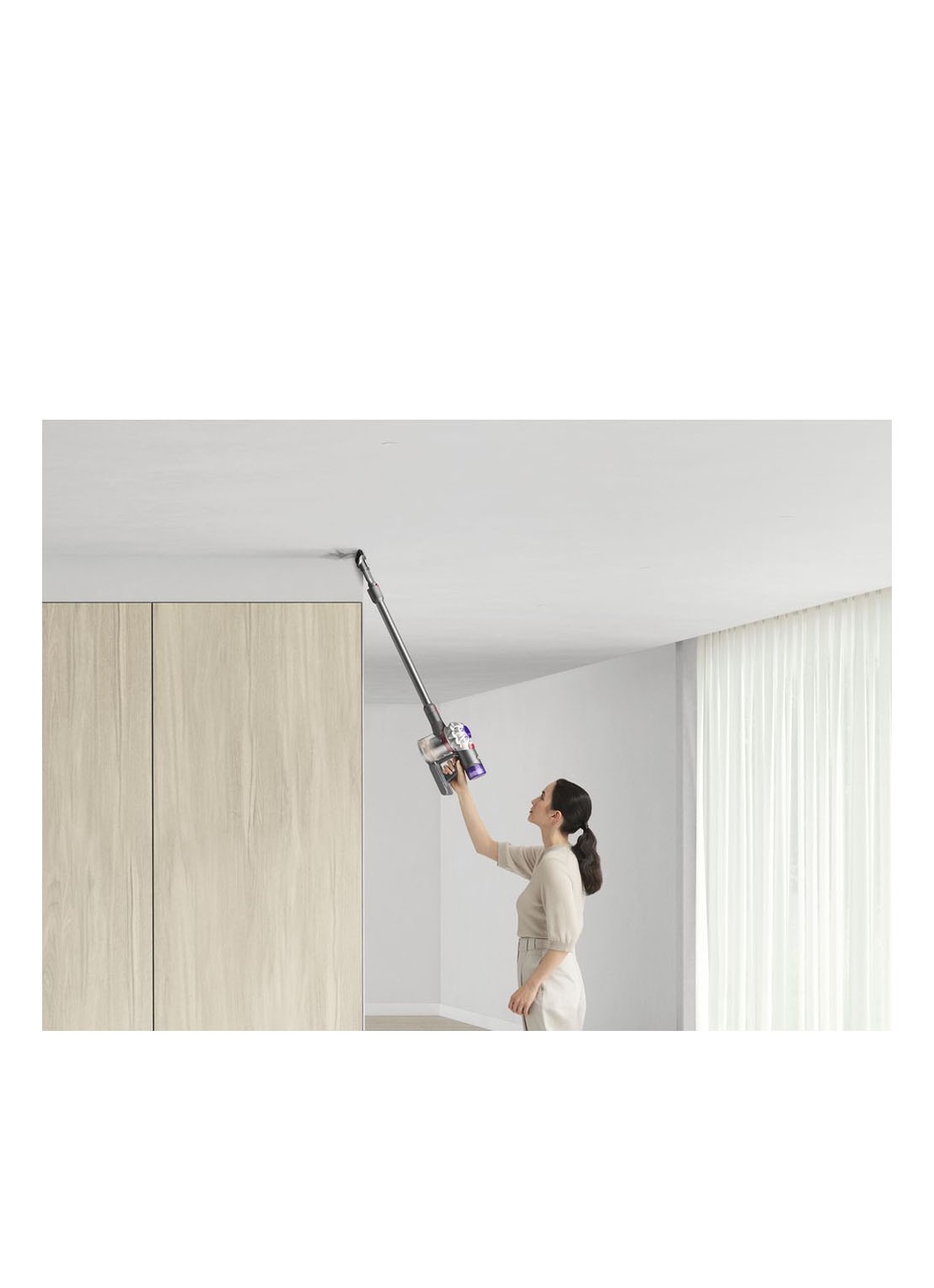 Dyson Dyson V8 steelstofzuiger 125 cm - zilver / nikkel - detail 3 zilver